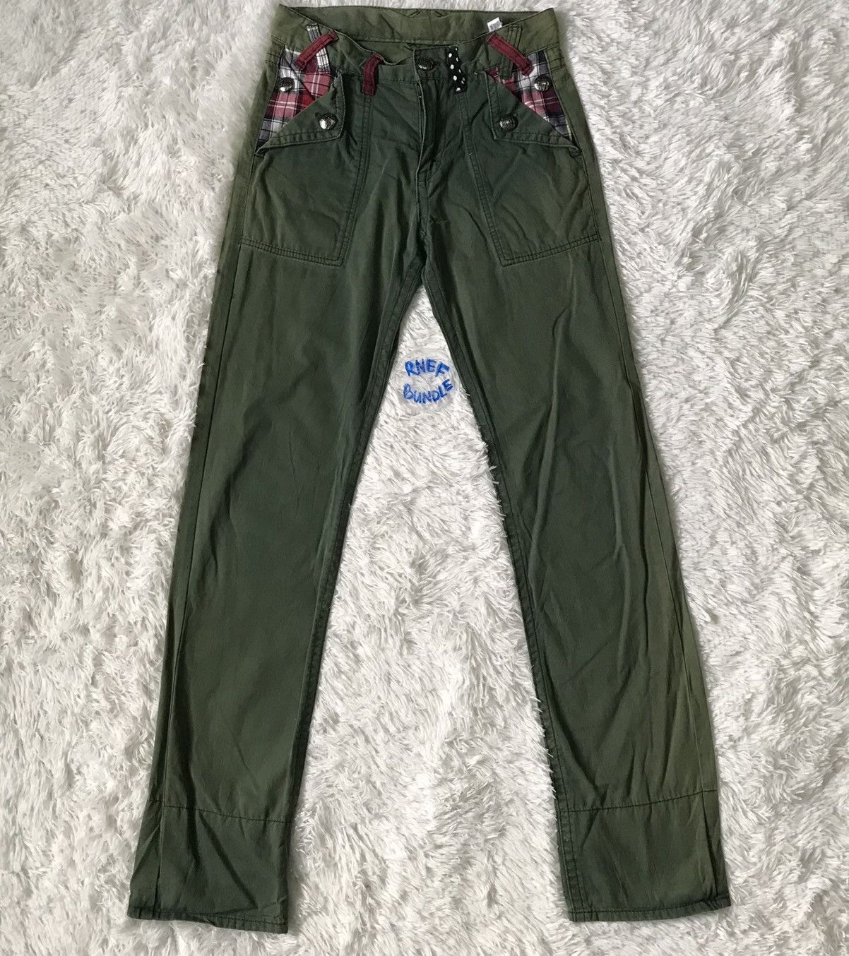 Japanese Brand Rare japanese brand dirty wolf pant Size US 28 / EU 44 - 1 Thumbnail