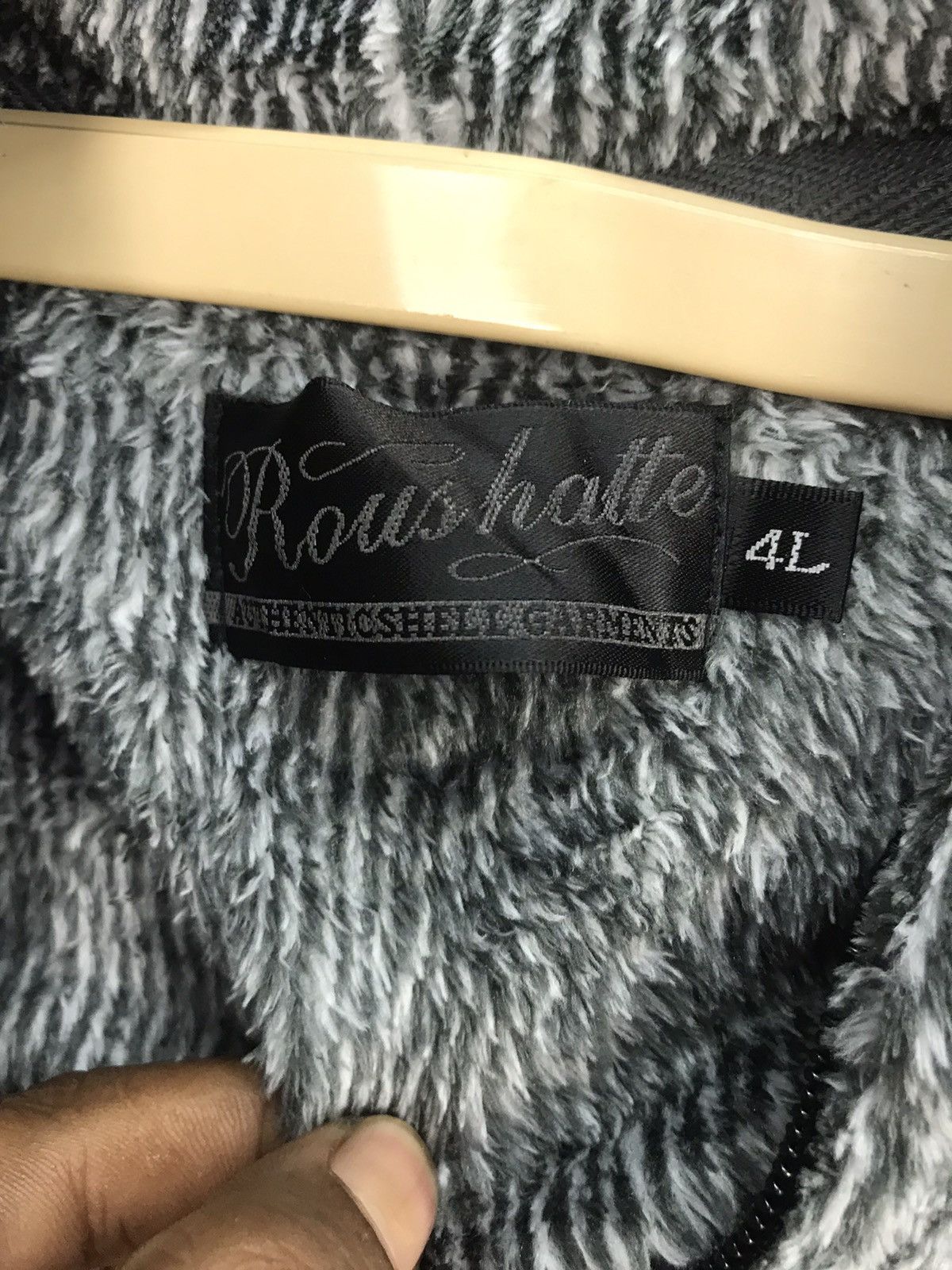 Japanese Brand Roushatte hoodie zipper fleece sweatshirt Size US M / EU 48-50 / 2 - 4 Thumbnail