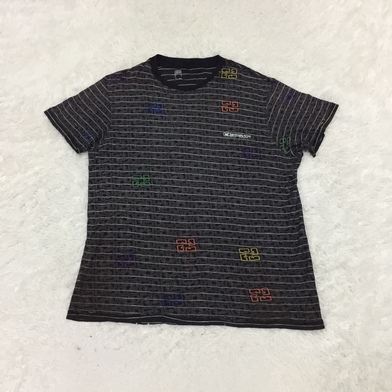 Quicksilver Vintage quicksilver full monogram tshirt Size US M / EU 48-50 / 2 - 8 Thumbnail