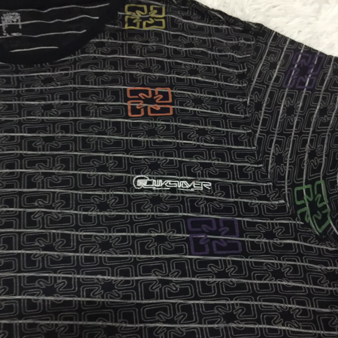 Quicksilver Vintage quicksilver full monogram tshirt Size US M / EU 48-50 / 2 - 5 Thumbnail