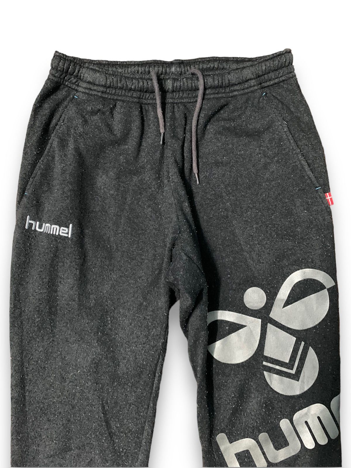 Hummel × Willy Chavarria Vintage Hummel Printed Logo Fleece Sweatpant/Jogger Pant Size US 29 - 3 Thumbnail