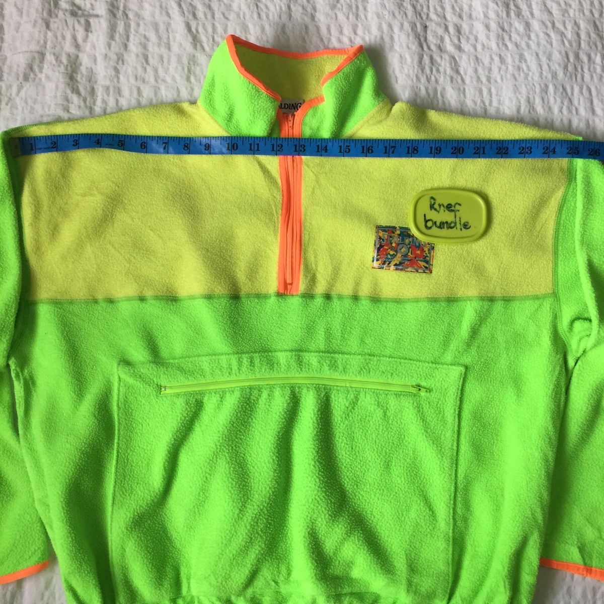 Japanese Brand × Spalding Spalding colour Collared Fleece Size US L / EU 52-54 / 3 - 11 Thumbnail