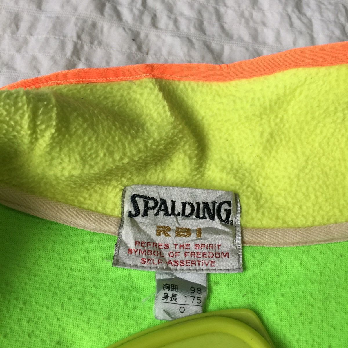 Japanese Brand × Spalding Spalding colour Collared Fleece Size US L / EU 52-54 / 3 - 8 Thumbnail