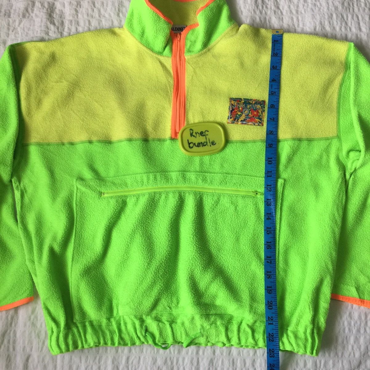 Japanese Brand × Spalding Spalding colour Collared Fleece Size US L / EU 52-54 / 3 - 13 Thumbnail