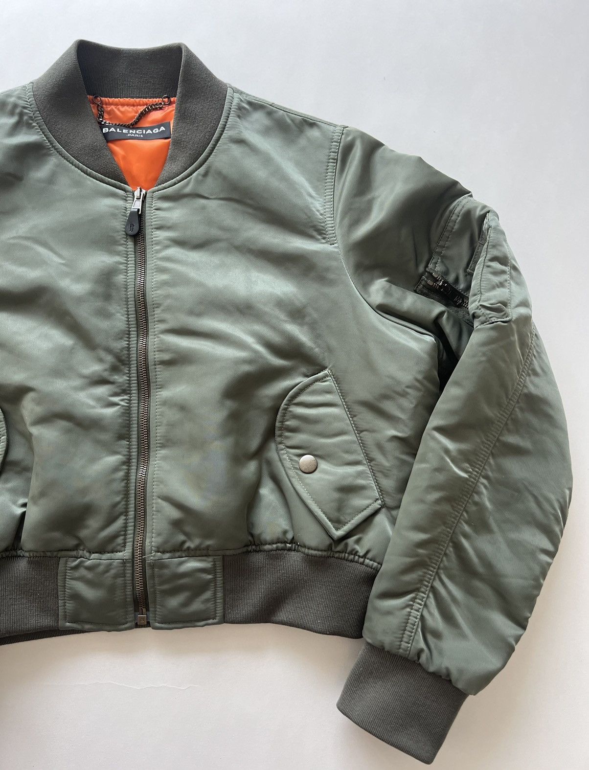 Balenciaga Balenciaga SS17 Cropped Bomber Size US M / EU 48-50 / 2 - 3 Thumbnail
