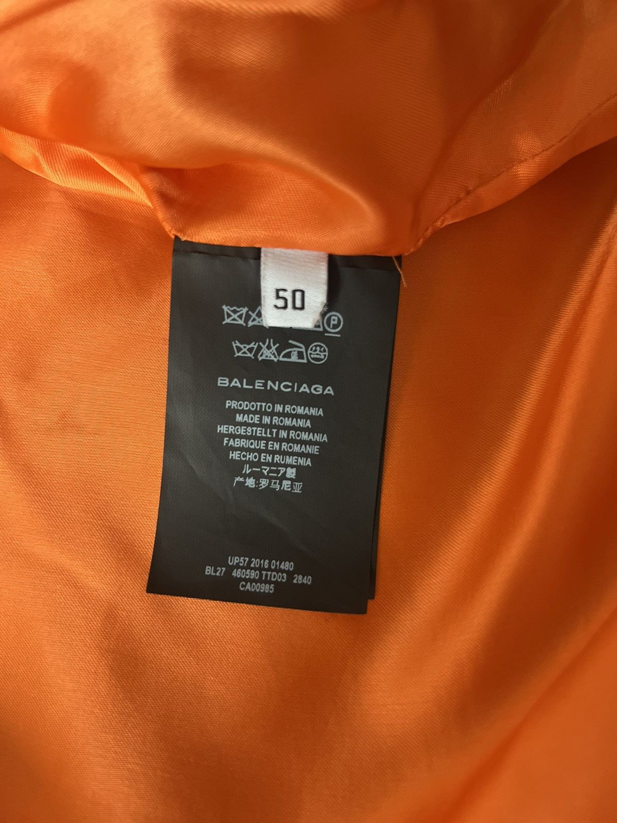 Balenciaga Balenciaga SS17 Cropped Bomber Size US M / EU 48-50 / 2 - 5 Thumbnail