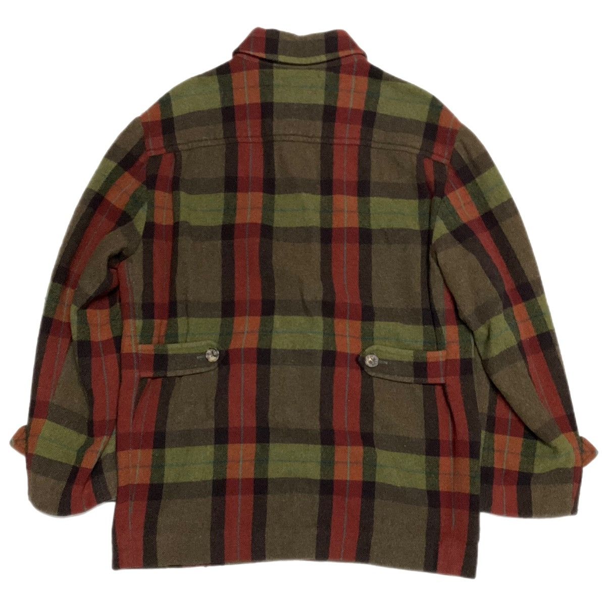 Hermes × Vintage Hermès Original Vintage Wool Coat Size US XL / EU 56 / 4 - 2 Thumbnail