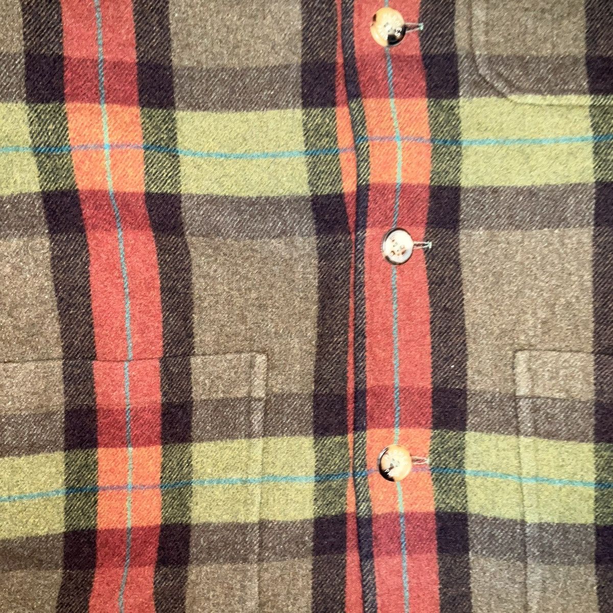 Hermes × Vintage Hermès Original Vintage Wool Coat Size US XL / EU 56 / 4 - 5 Thumbnail