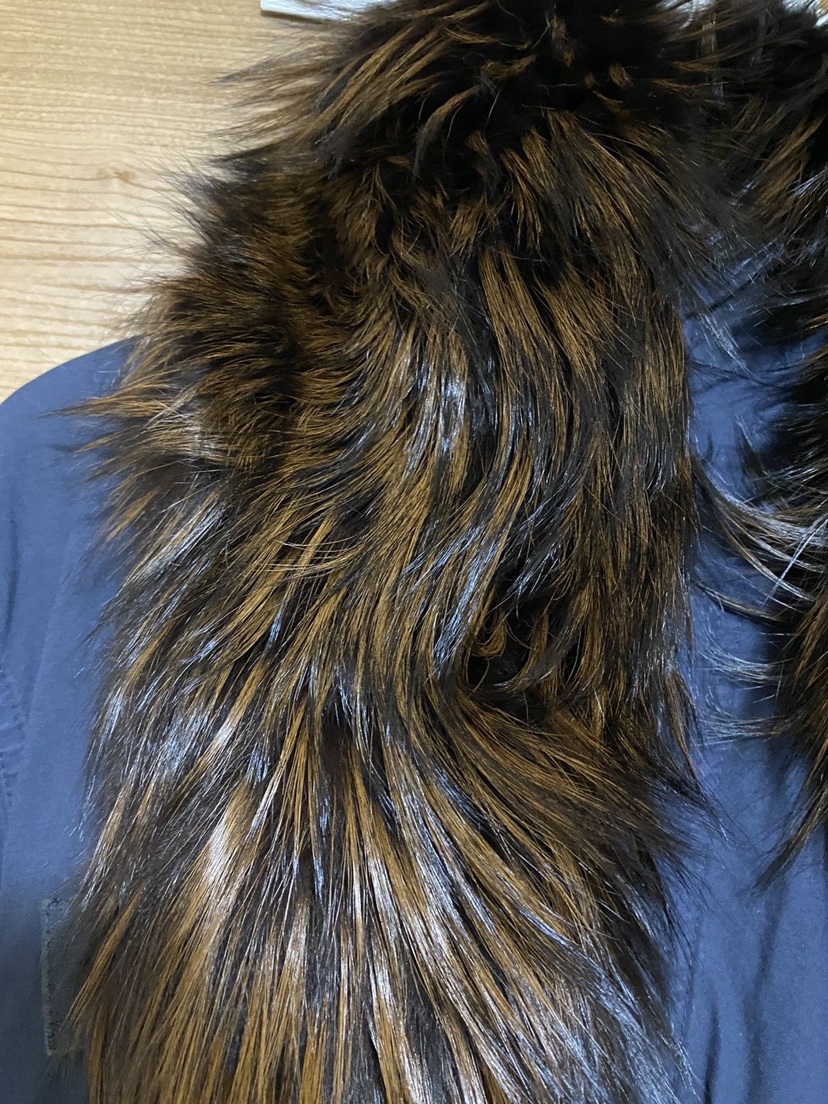 MR & MRS ITALY Fox fur hooded mini parka - sz. XS Size US XS / EU 42 / 0 - 4 Thumbnail