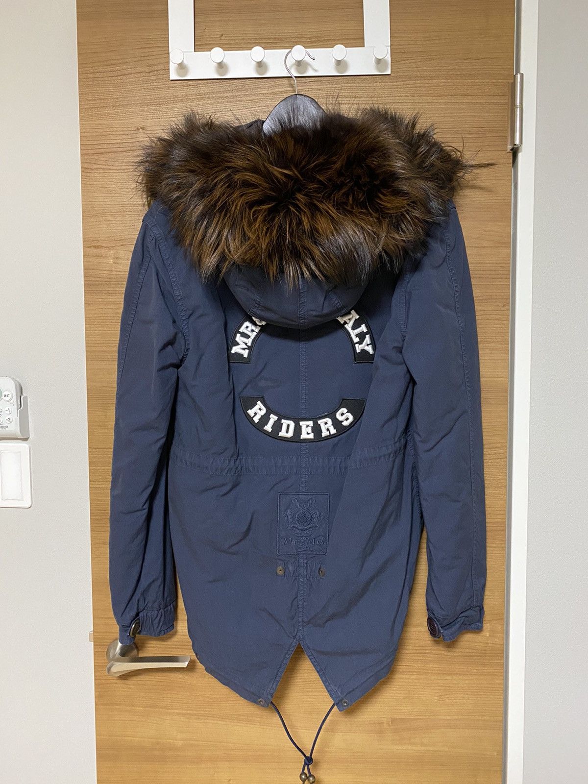 MR & MRS ITALY Fox fur hooded mini parka - sz. XS Size US XS / EU 42 / 0 - 2 Thumbnail