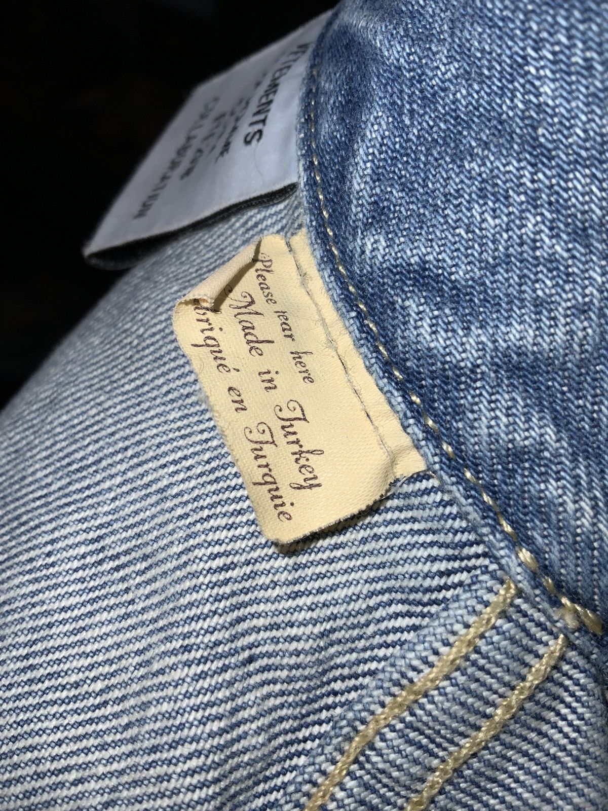 Vetements Denim jacket Size US M / EU 48-50 / 2 - 16 Thumbnail