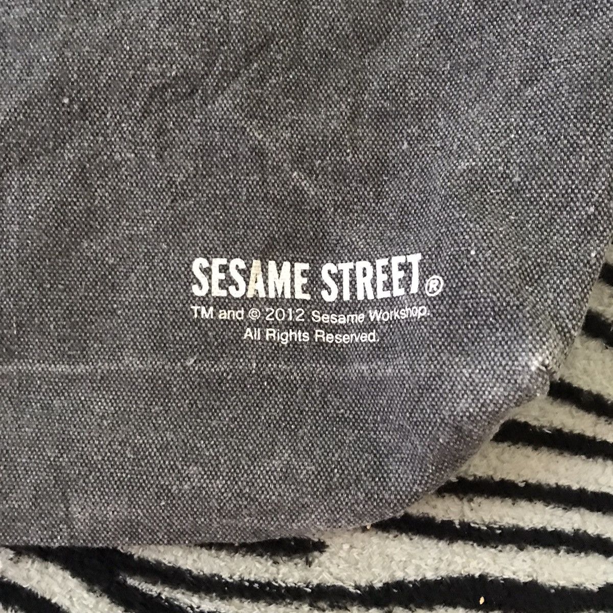 Cartoon Network Sesame street x xgirl 2012 sesame workshop tote bag Size ONE SIZE - 10 Thumbnail