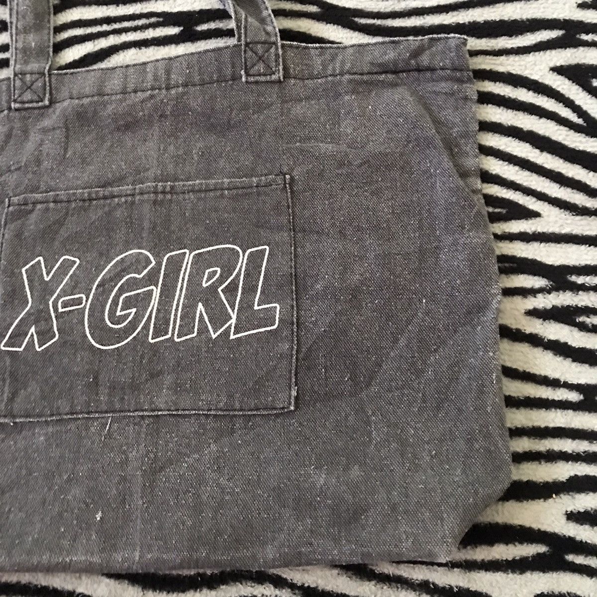 Cartoon Network Sesame street x xgirl 2012 sesame workshop tote bag Size ONE SIZE - 9 Thumbnail