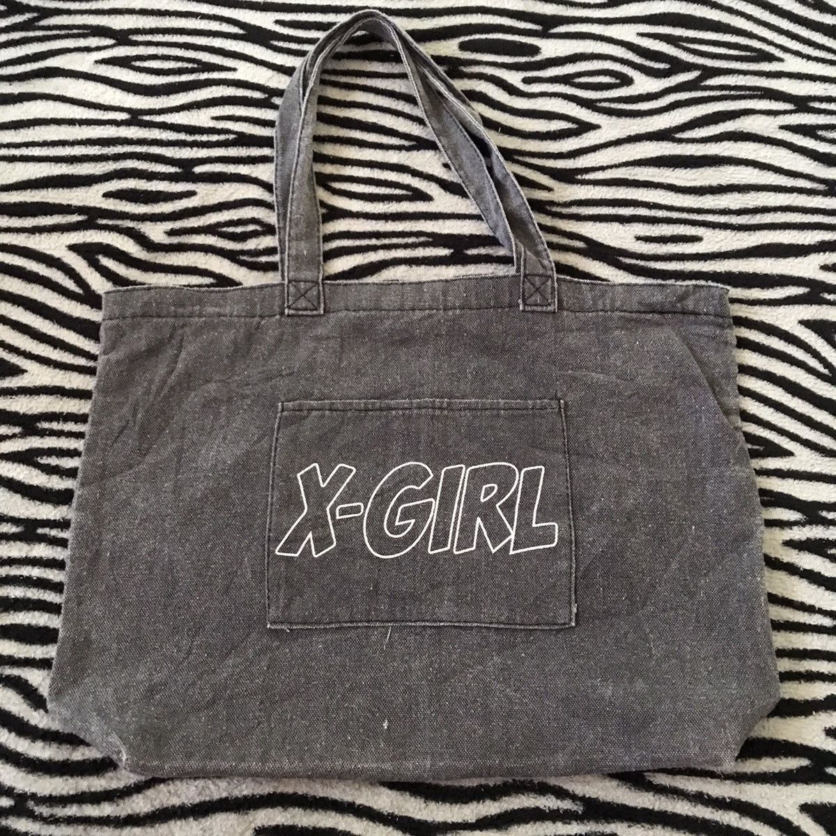 Cartoon Network Sesame street x xgirl 2012 sesame workshop tote bag Size ONE SIZE - 2 Thumbnail