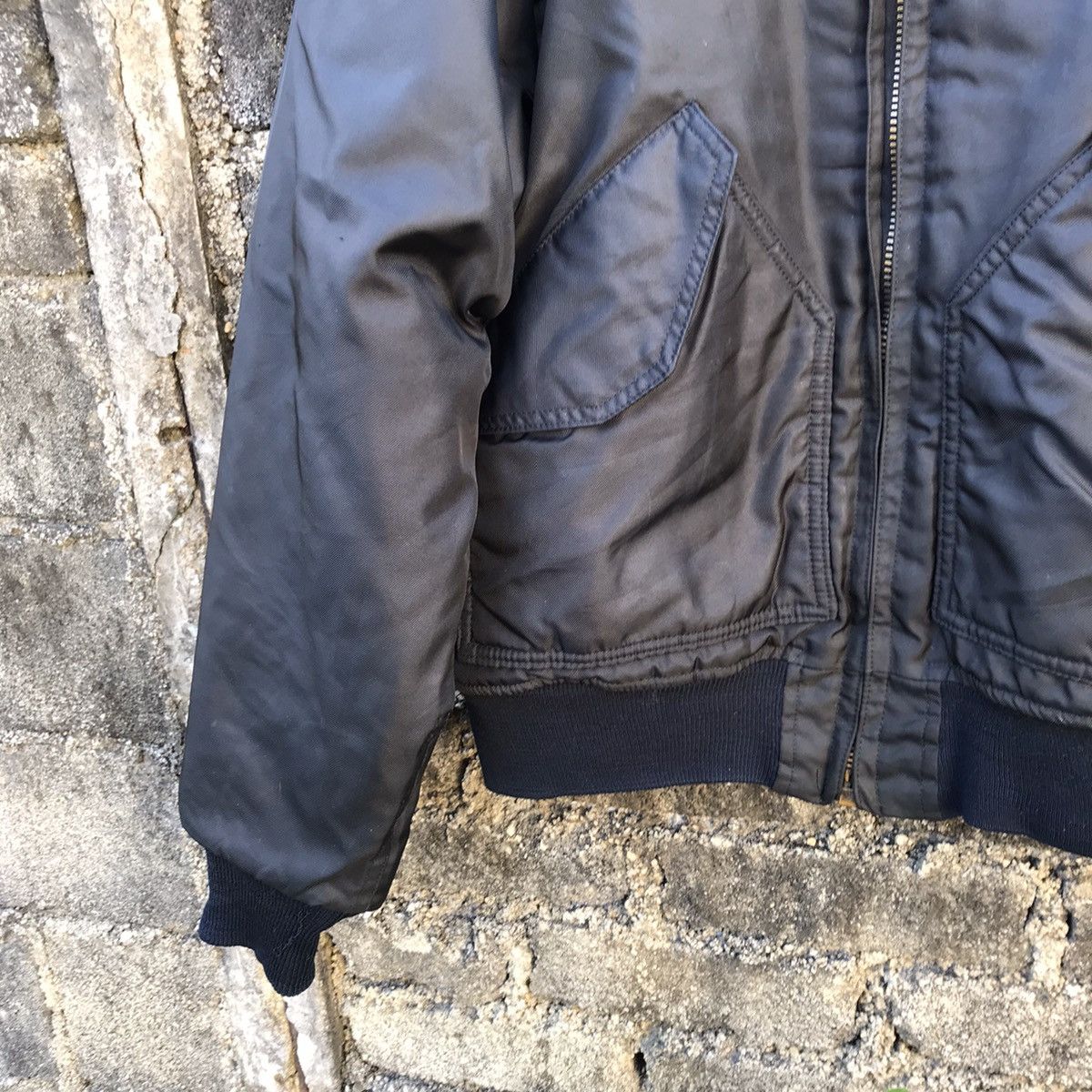 Japanese Brand 🔥Steals🔥Vintage Bomber jacket zip scovill Size US L / EU 52-54 / 3 - 5 Thumbnail