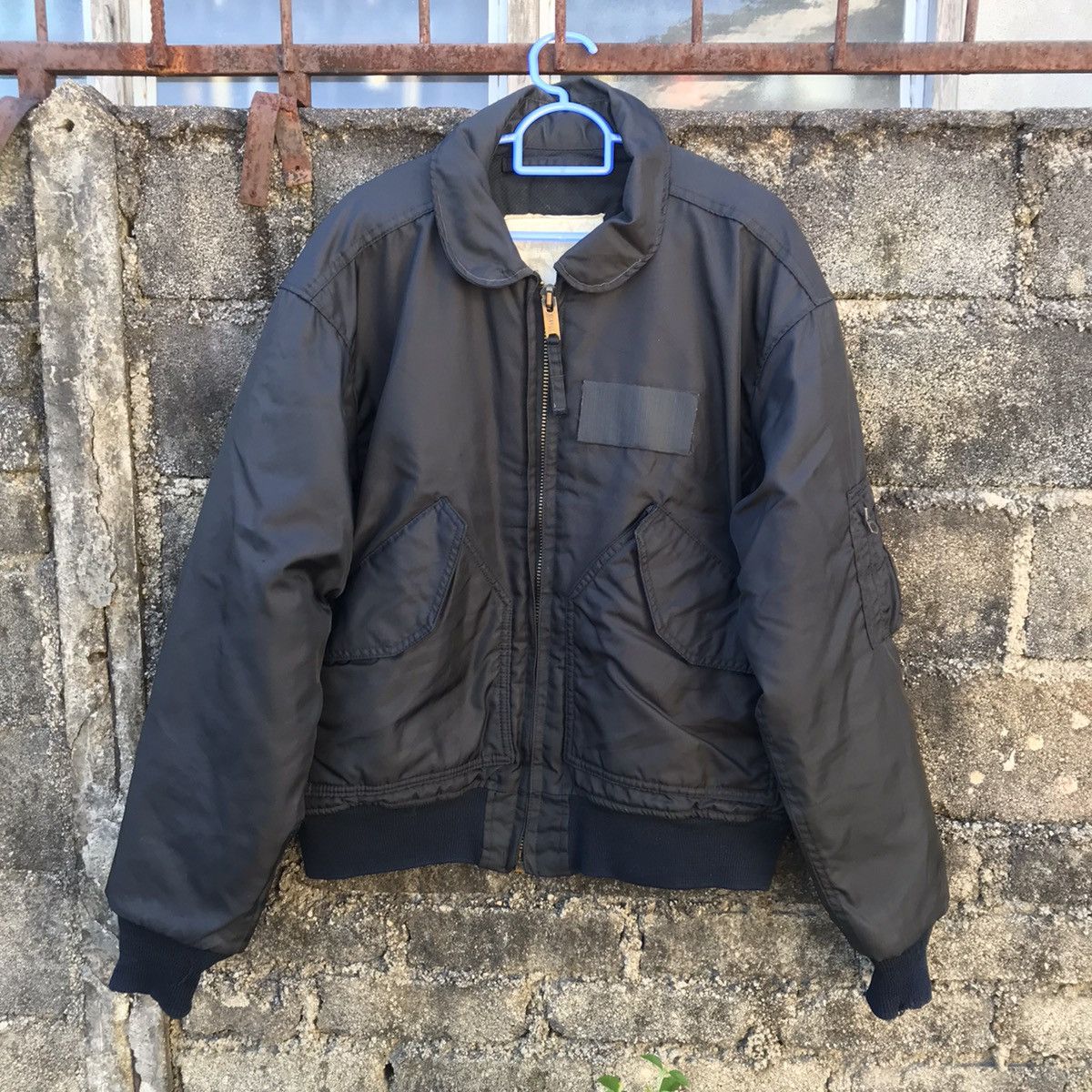 Japanese Brand 🔥Steals🔥Vintage Bomber jacket zip scovill Size US L / EU 52-54 / 3 - 3 Thumbnail