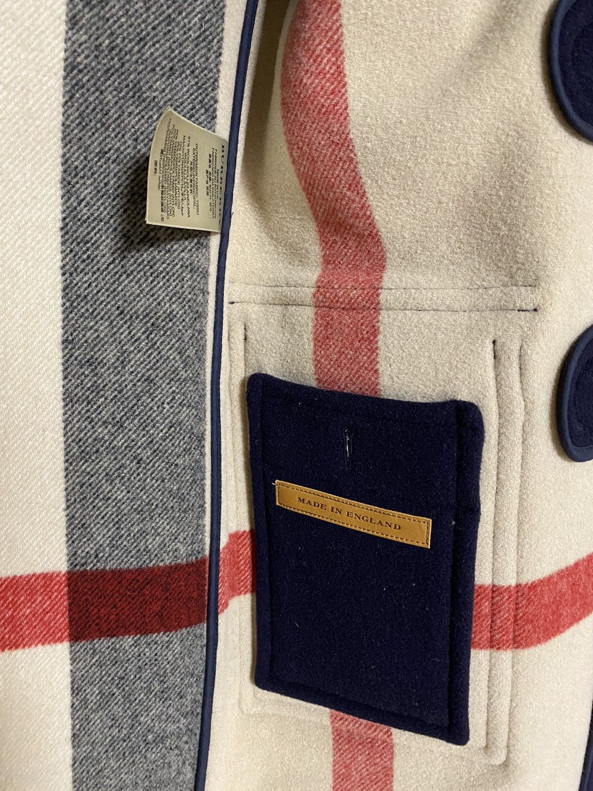 Burberry check-lined duffle coat with horn toggle - sz. XS Size US XS / EU 42 / 0 - 2 Thumbnail