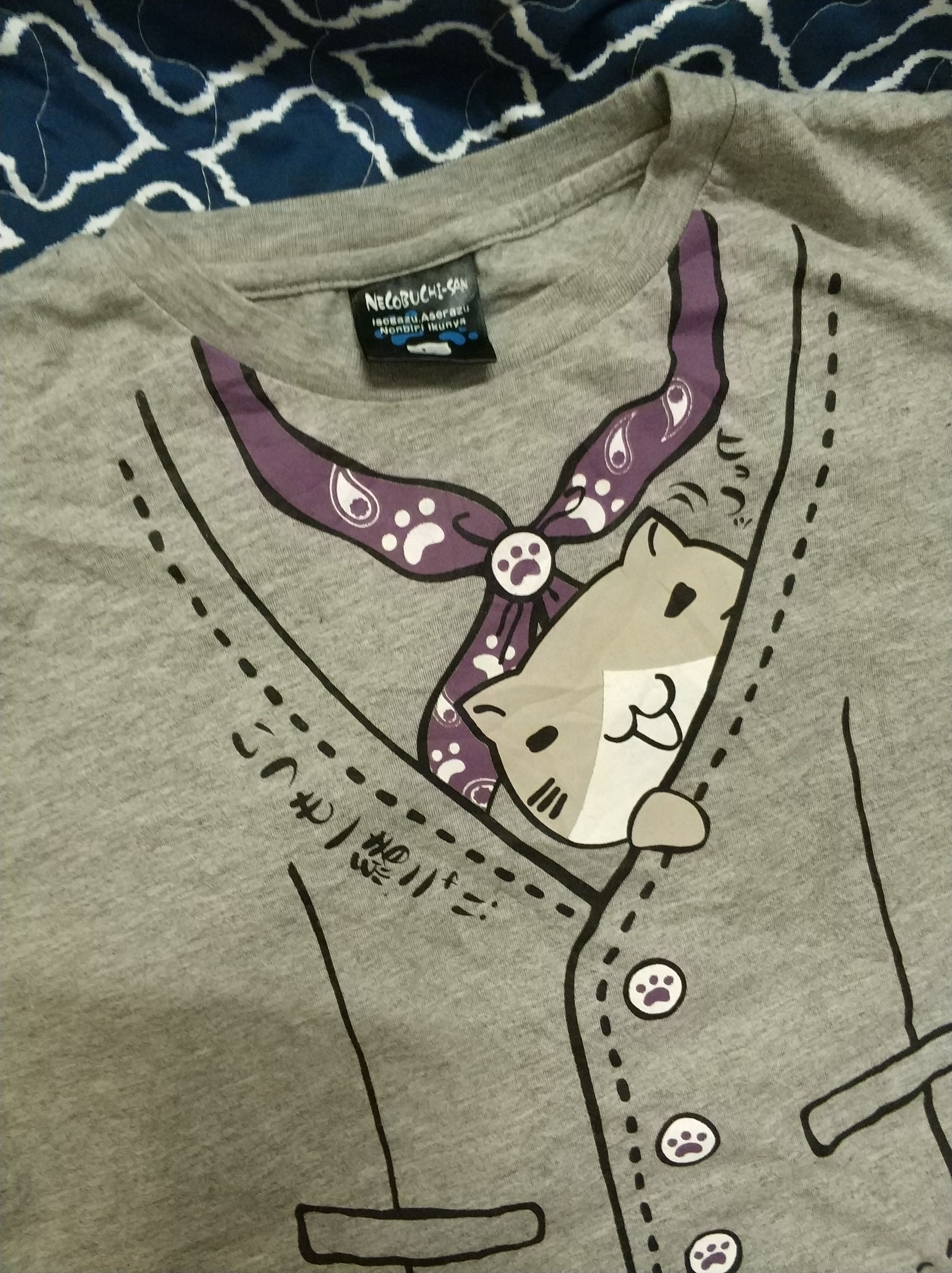 Anime 🔥Rare Vintage Nicobuchi-San Tees Size US M / EU 48-50 / 2 - 5 Thumbnail