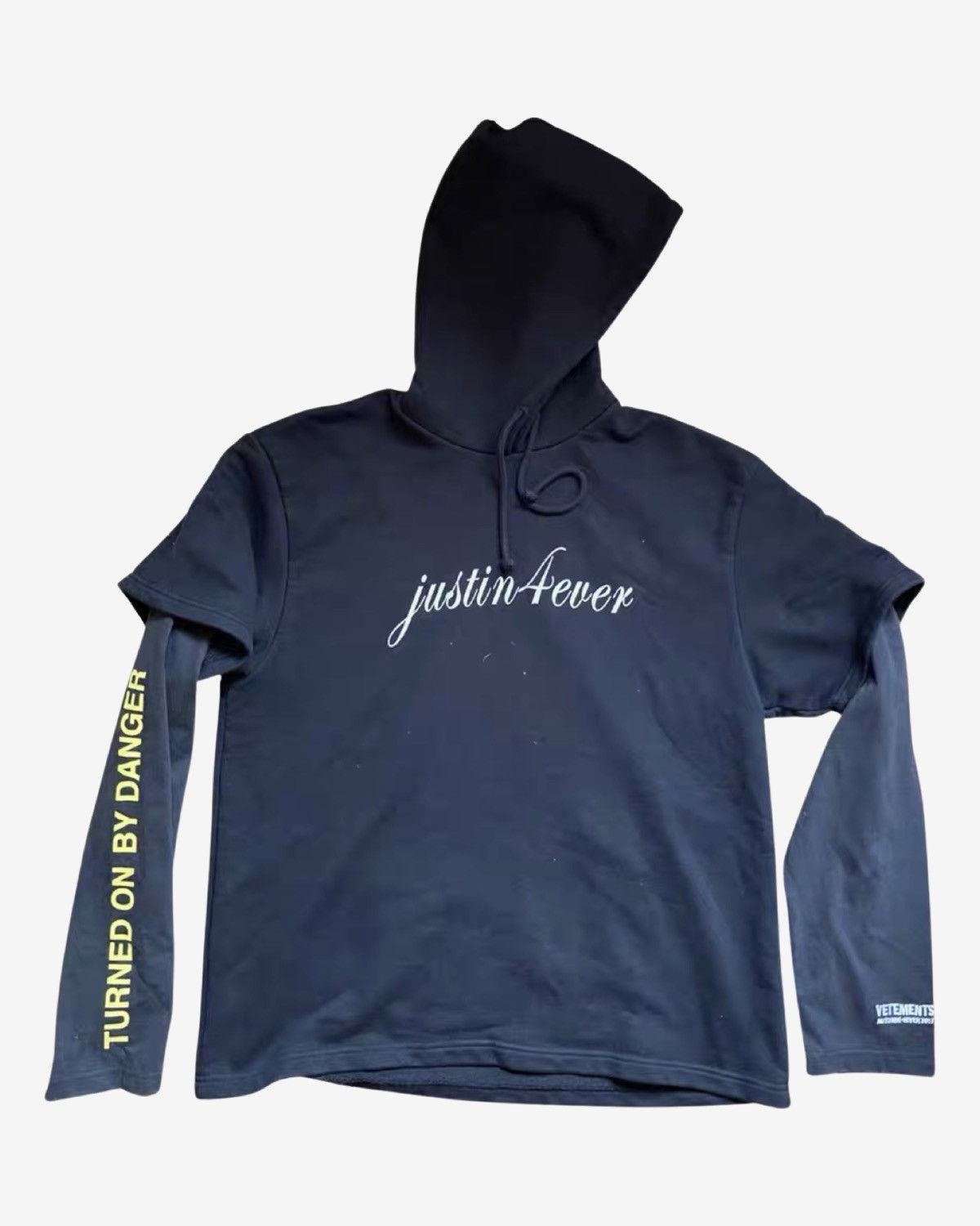 Vetements *RARE* Vetements JUSTIN4EVER Hoodie Size US M / EU 48-50 / 2 - 2 Thumbnail