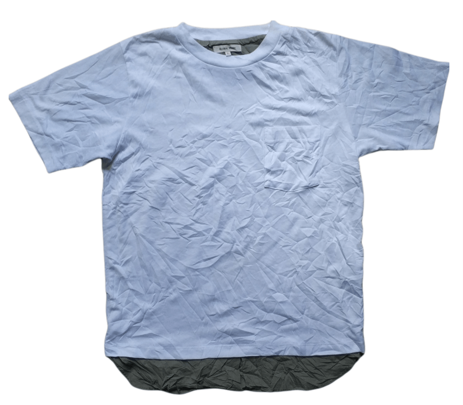Global Work 🔥White Global Work Pocket Tees Size US M / EU 48-50 / 2 - 1 Thumbnail