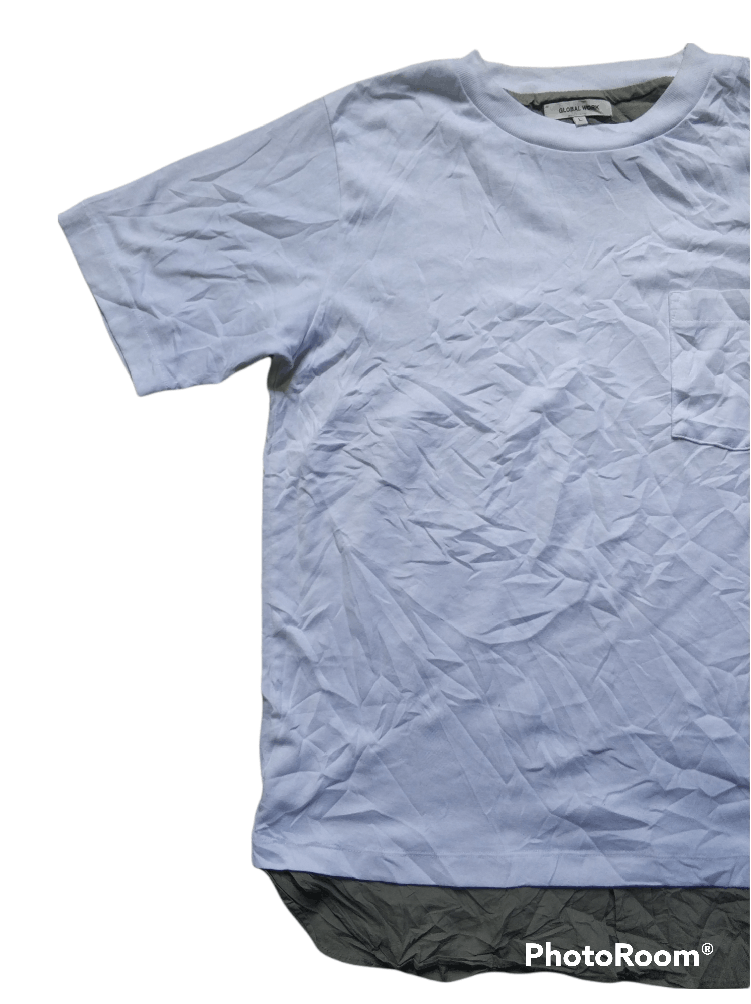 Global Work 🔥White Global Work Pocket Tees Size US M / EU 48-50 / 2 - 4 Thumbnail