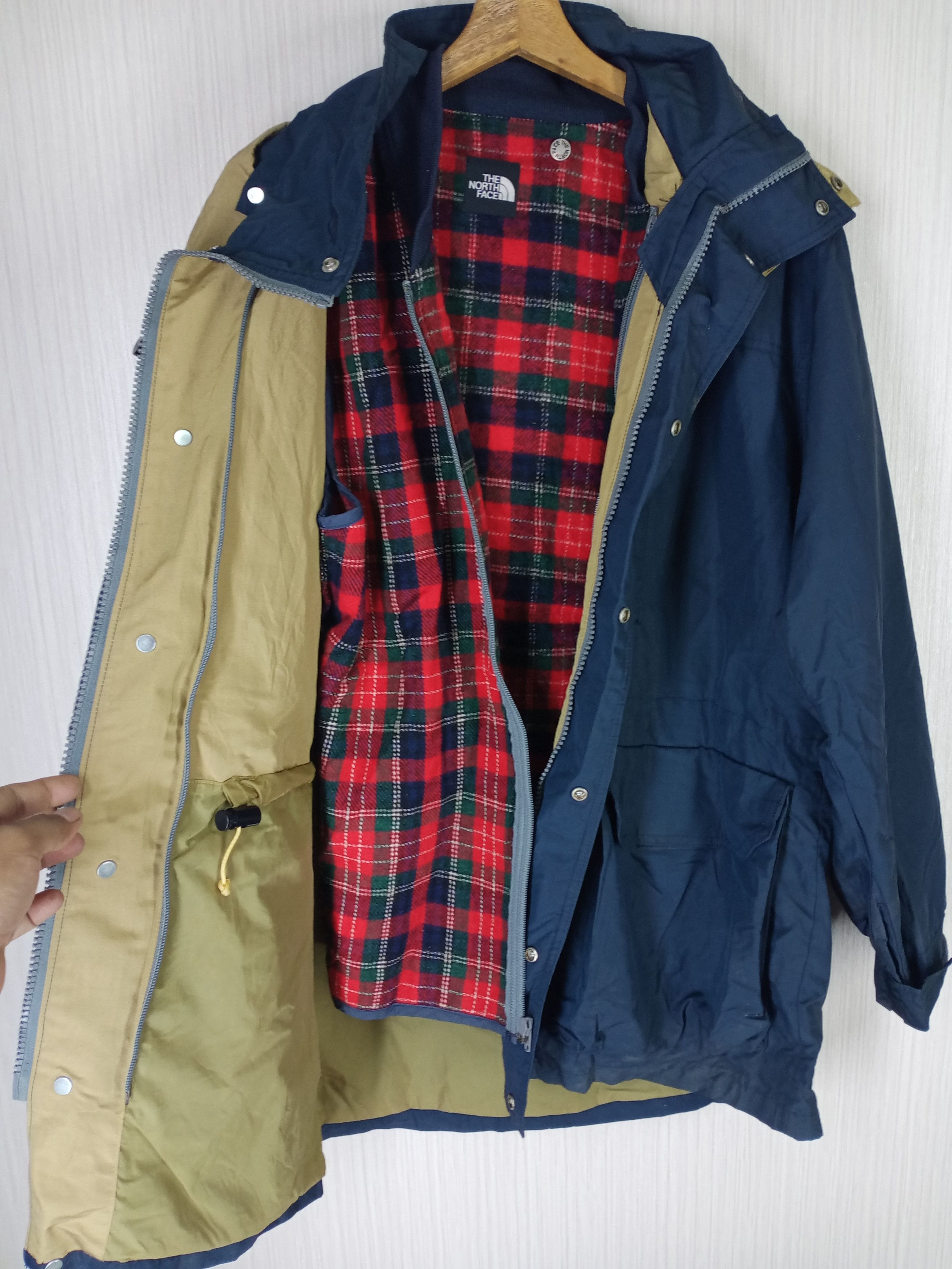 The North Face Vintage The Notrh Face Hoodie Jacket Size US XL / EU 56 / 4 - 4 Thumbnail