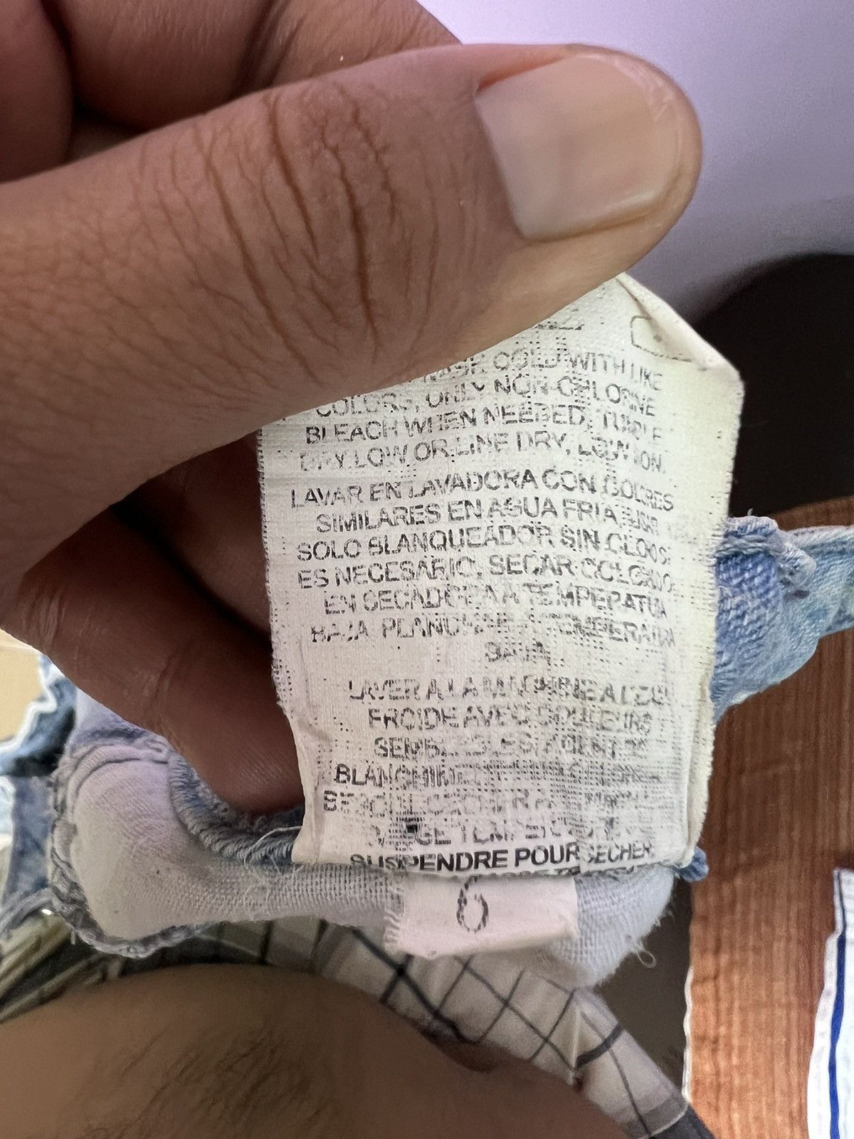 Lee 🔥Vintage Distressed Lee Slender Secret Short Denim Size 34" / US 12 / IT 48 - 14 Thumbnail