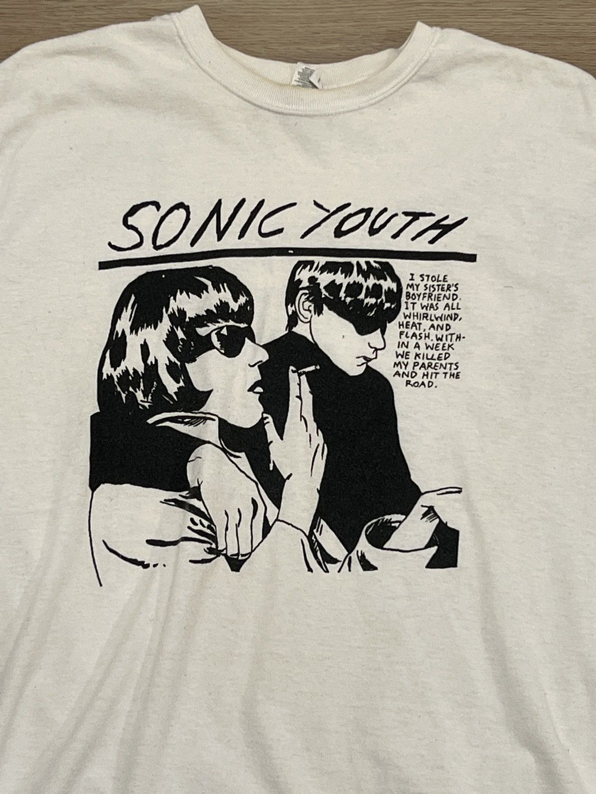Vintage Sonic Youth Goo Rock Album Y2K Tee