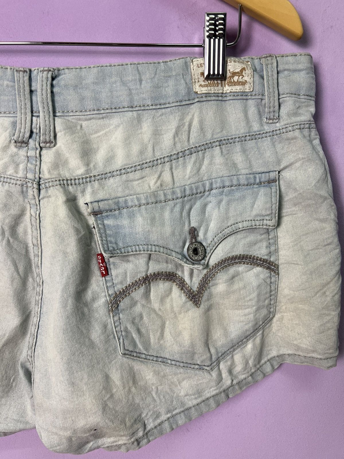 Levi's 🔥Levis Shorty Short Pants Size 36" / US 14 / IT 50 - 11 Thumbnail