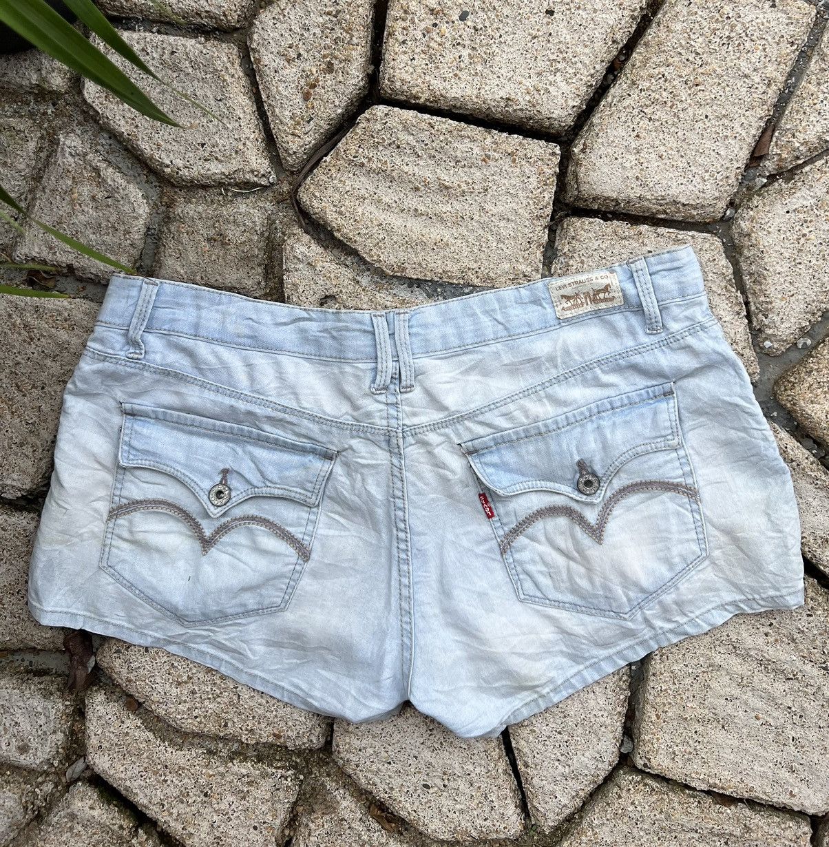 Levi's 🔥Levis Shorty Short Pants Size 36" / US 14 / IT 50 - 2 Thumbnail