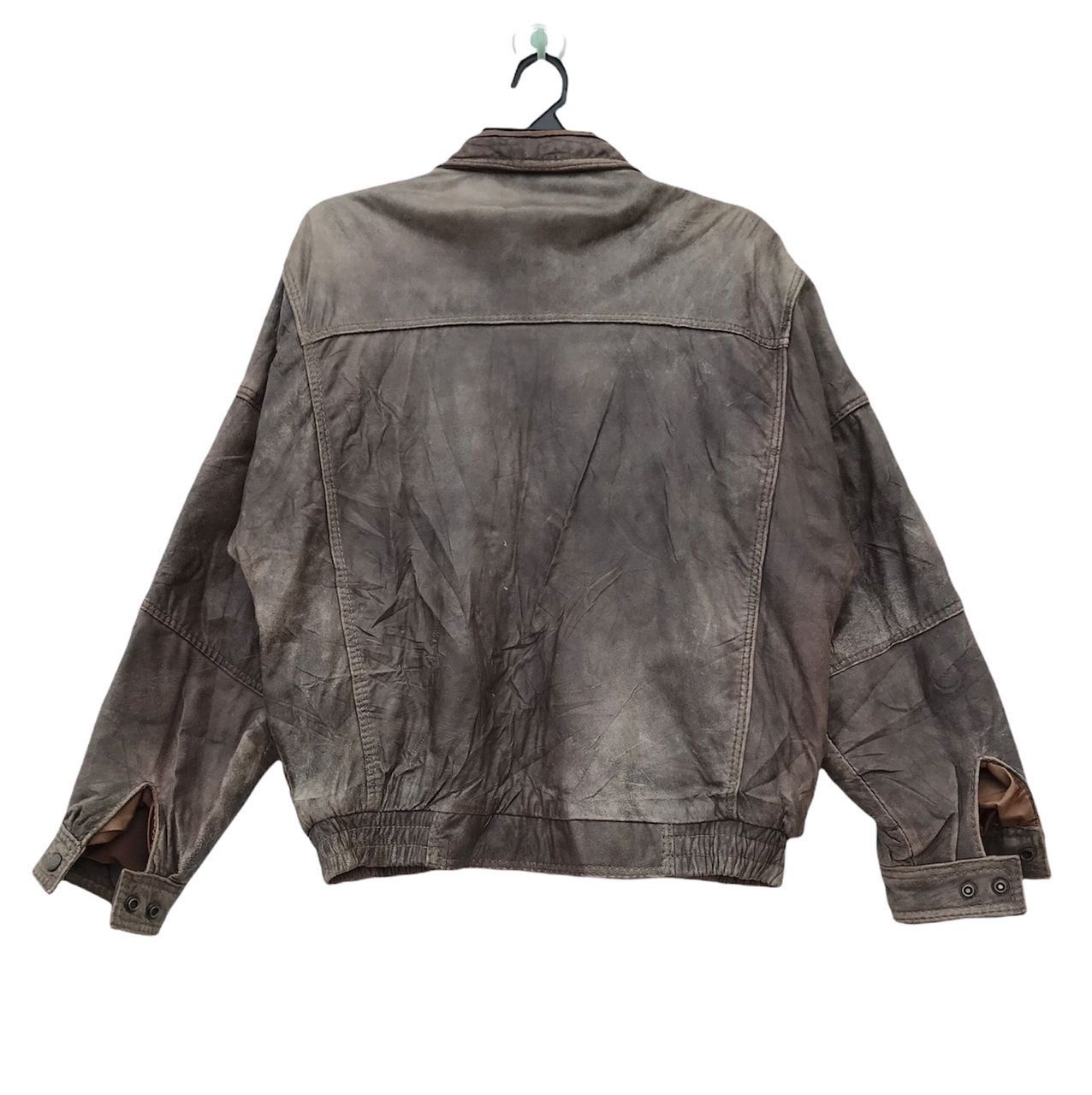 Valentino × Vintage VALENTINO UOMO leather jacket Size US XS / EU 42 / 0 - 6 Thumbnail