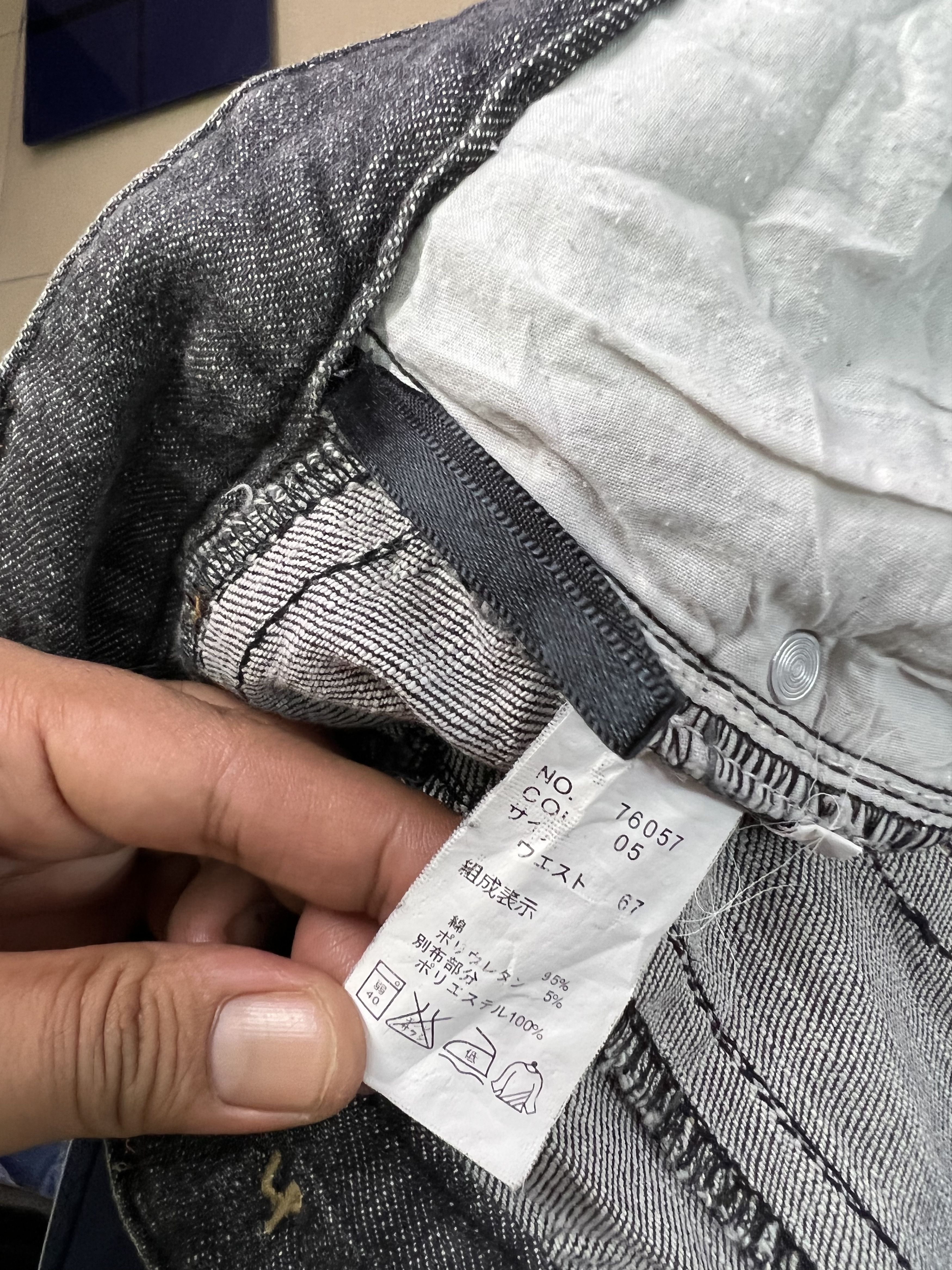 Japanese Brand 🔥Hiromichi Nakano Distressed Denim Size US 30 / EU 46 - 18 Thumbnail