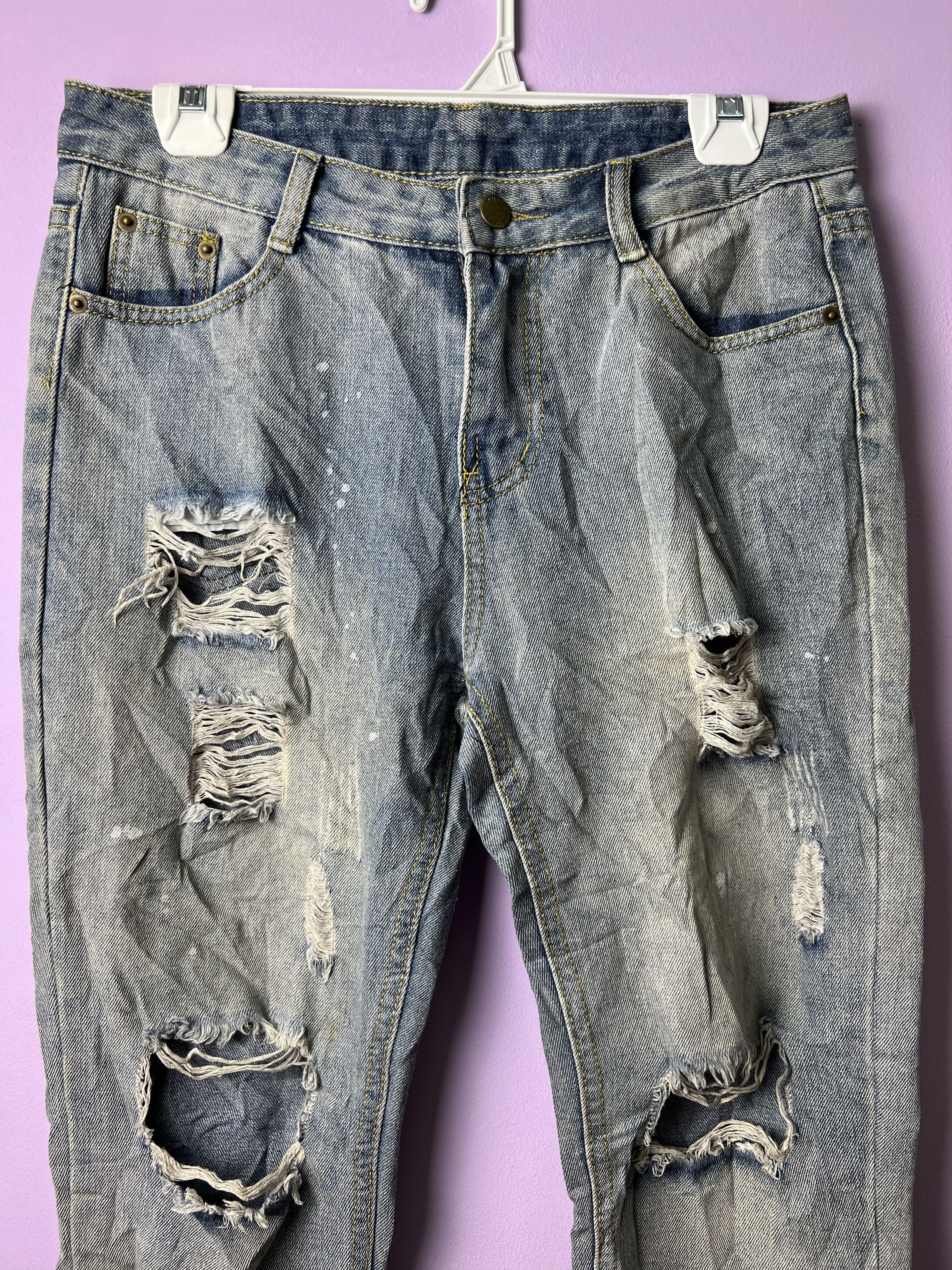 Other 🔥Heritage Falmer Distressed Denim Size US 30 / EU 46 - 6 Thumbnail