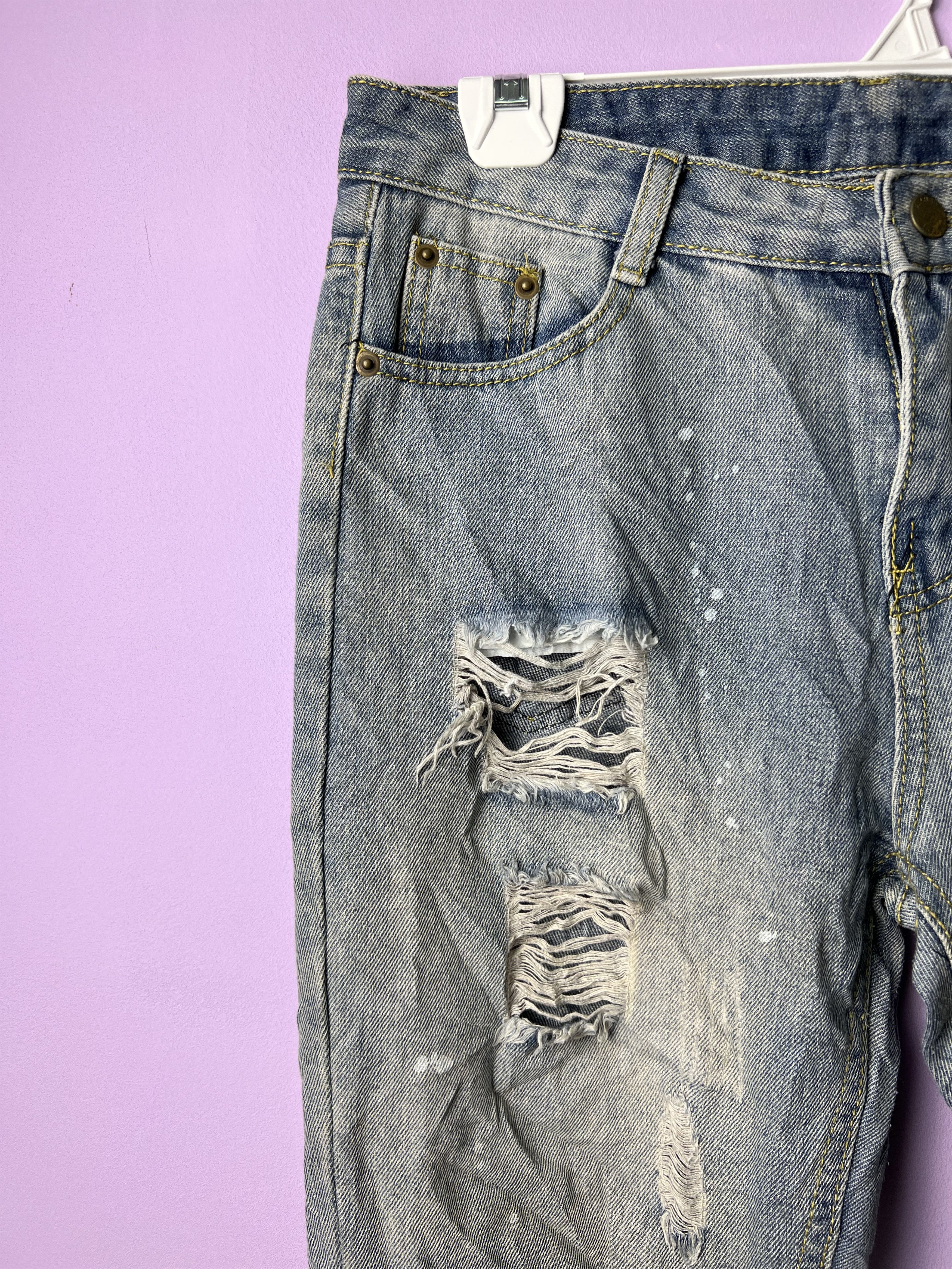 Other 🔥Heritage Falmer Distressed Denim Size US 30 / EU 46 - 4 Thumbnail