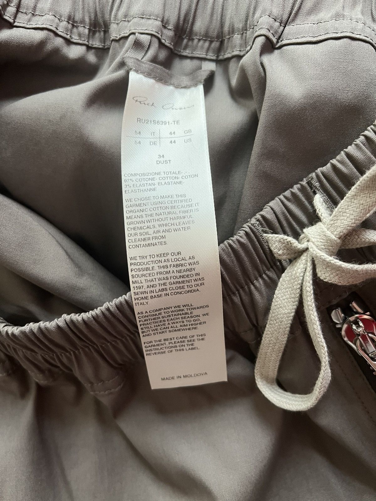 Rick Owens *SS21 Phlegethon* RICK OWENS Bella Shorts SIZE 54 Size US 38 / EU 54 - 6 Thumbnail