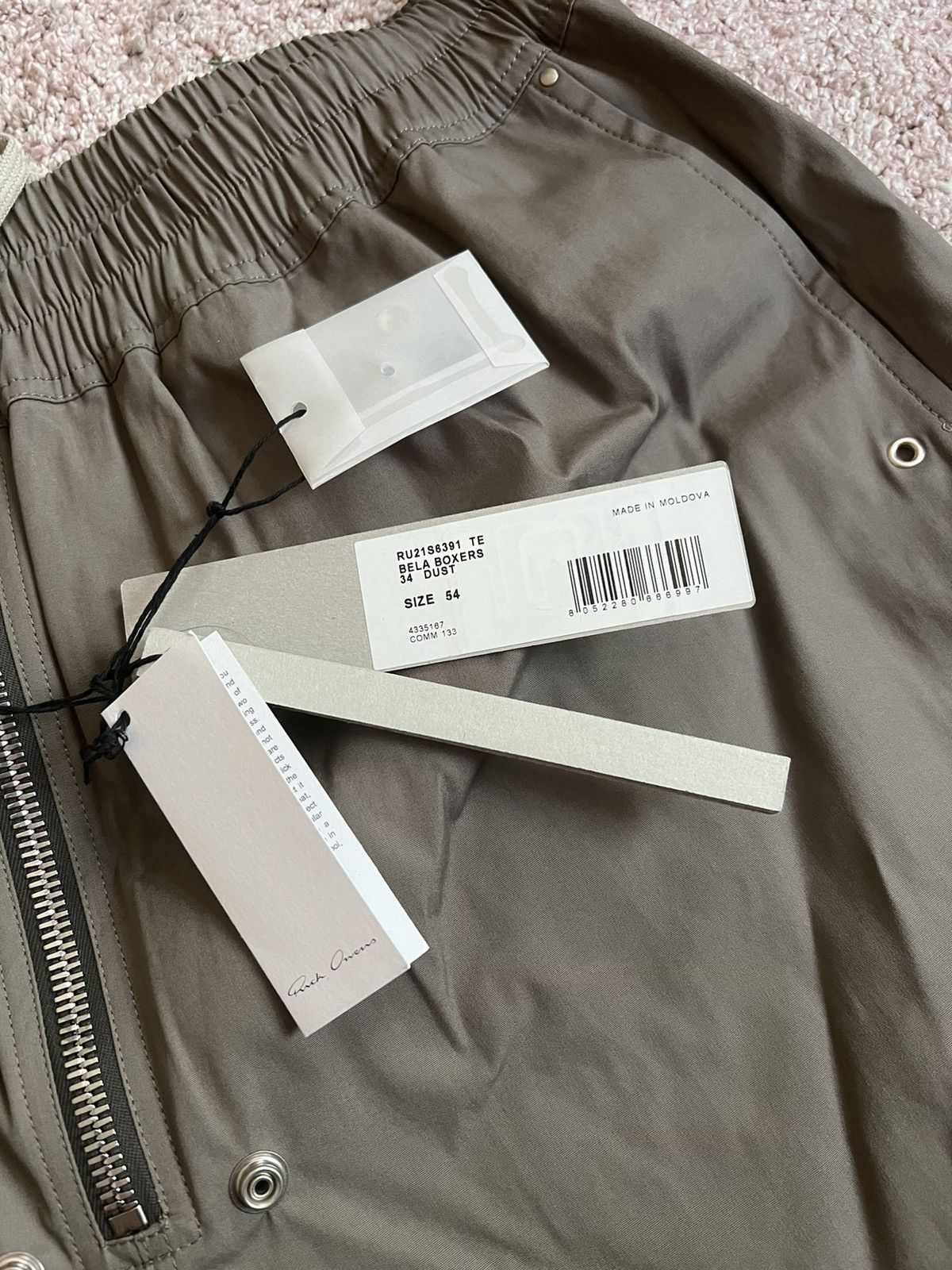 Rick Owens *SS21 Phlegethon* RICK OWENS Bella Shorts SIZE 54 Size US 38 / EU 54 - 3 Thumbnail