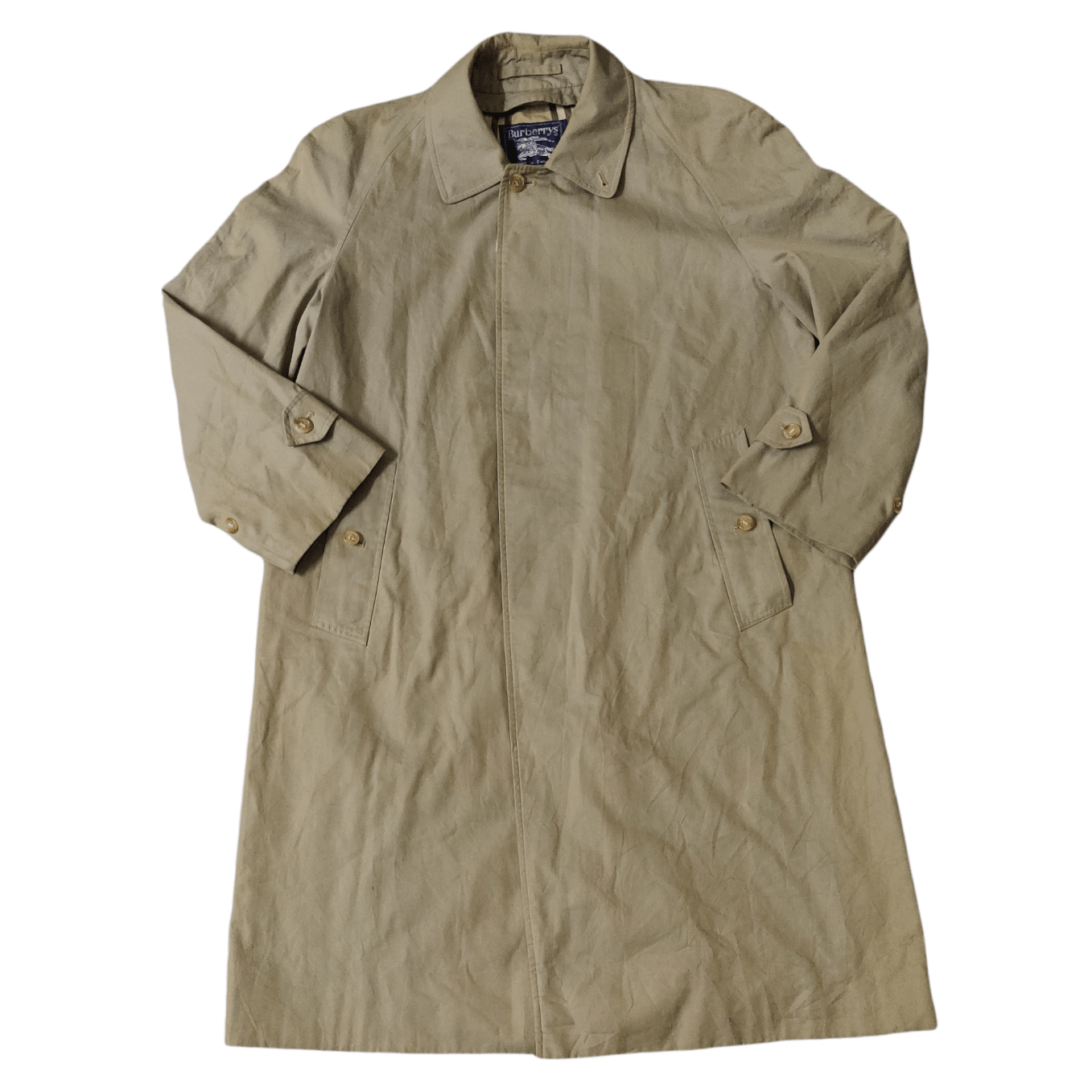 Burberry Vintage Burberry Nova Check Trench Coat Made in England Size US L / EU 52-54 / 3 - 1 Thumbnail