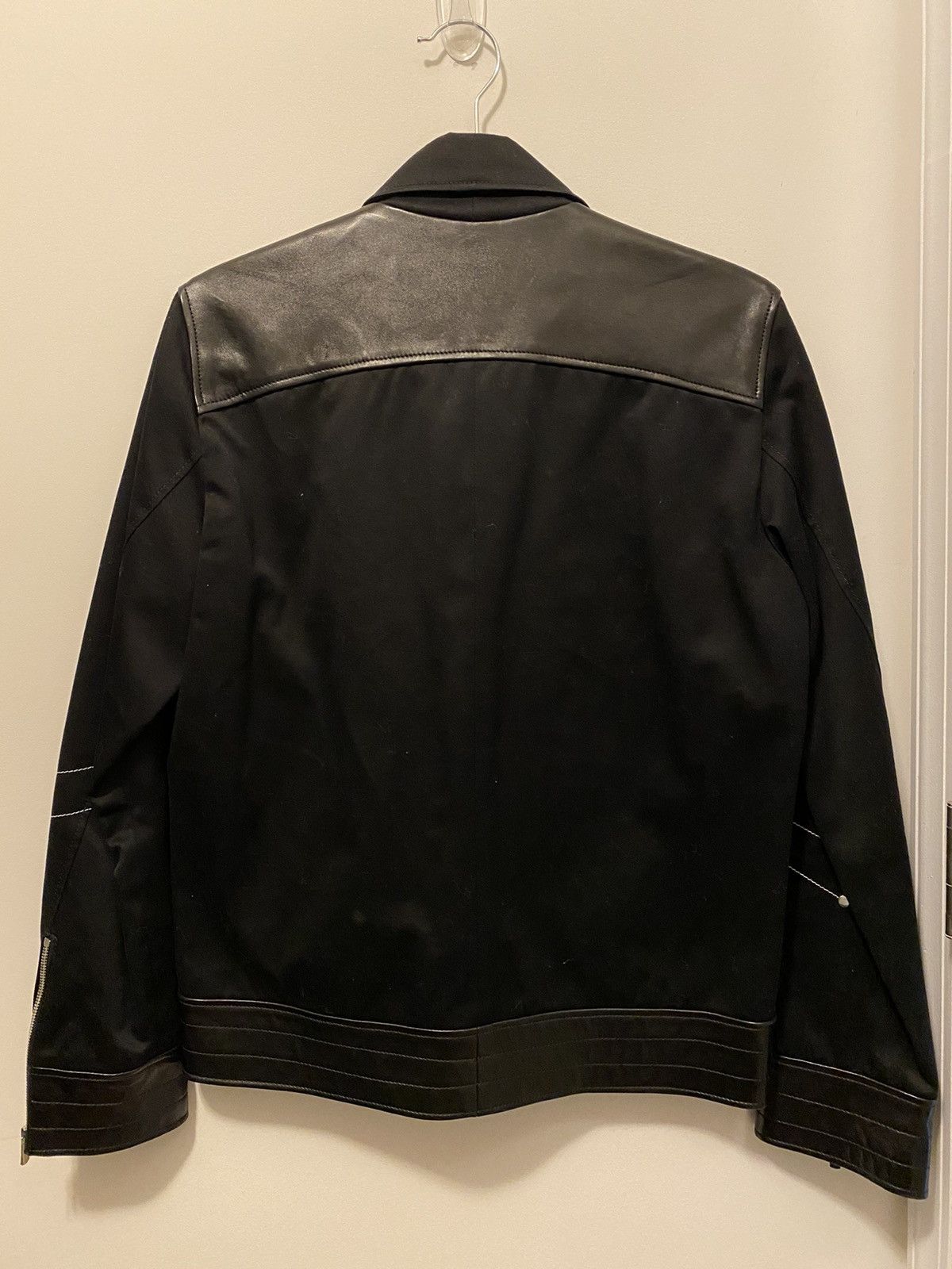 Hood By Air Hoon Cotton&Leather Jacket - Sz. 46/S Size US S / EU 44-46 / 1 - 2 Thumbnail