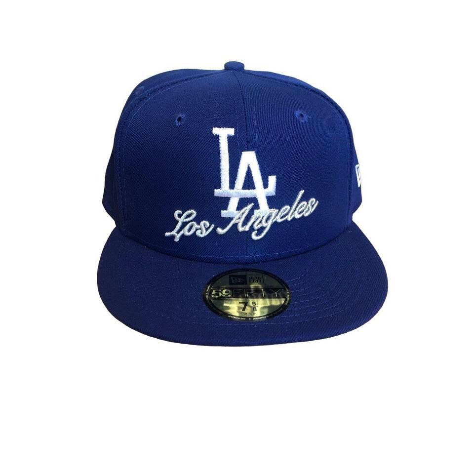 MLB × New Era New Era Los Angeles Dodgers 59FIFTY fitted hat size 7 5/8 Size ONE SIZE - 1 Thumbnail