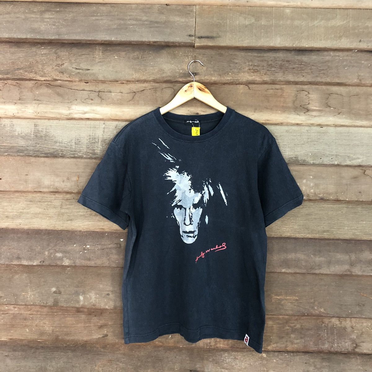 Andy Warhol Andy Warhol Black faded Short Sleeve Tshirt #3295 Size US M / EU 48-50 / 2 - 1 Thumbnail
