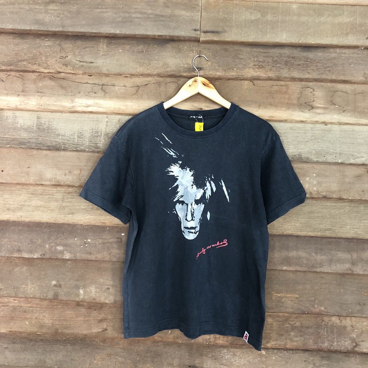 Andy Warhol Andy Warhol Black faded Short Sleeve Tshirt #3295 Size US M / EU 48-50 / 2 - 3 Thumbnail