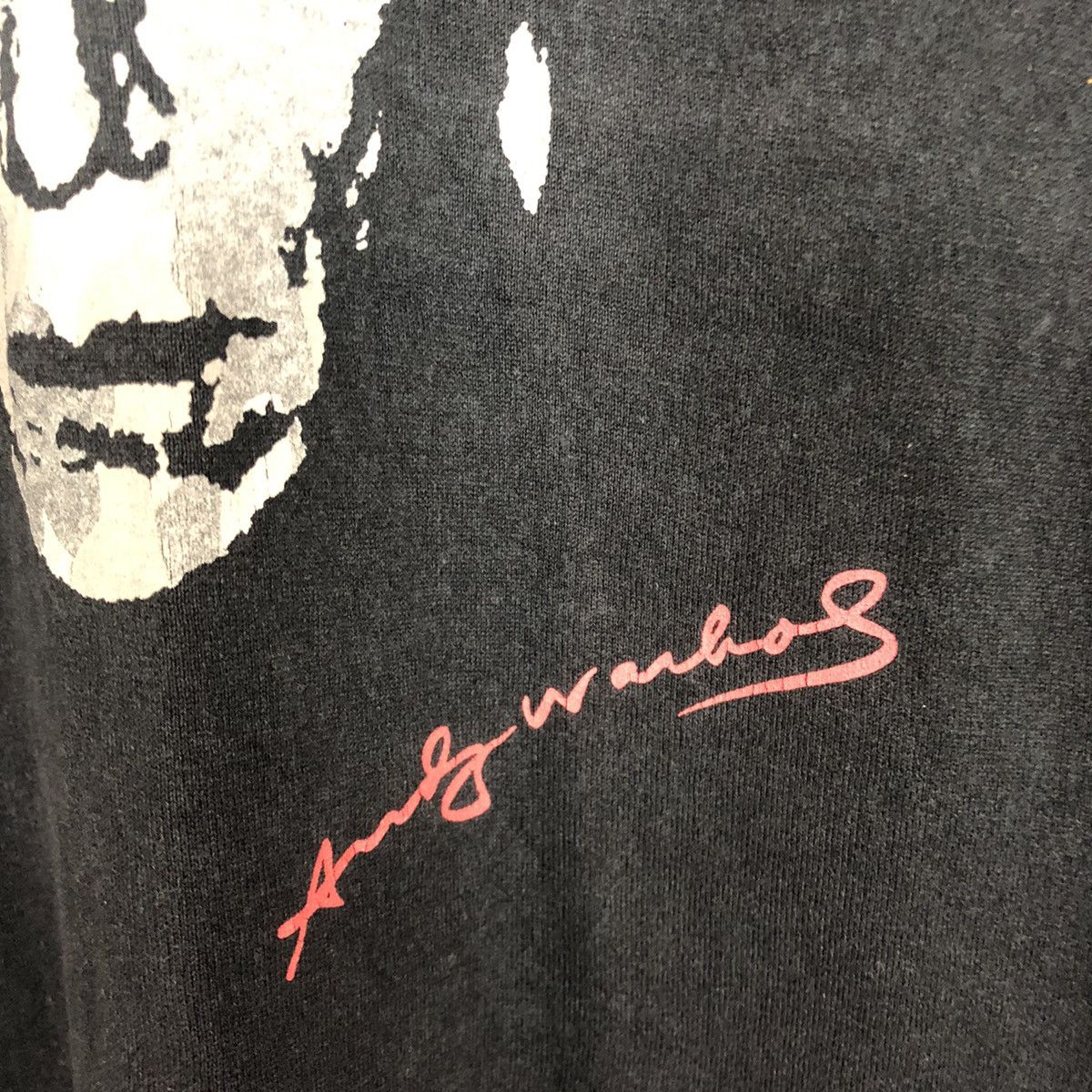 Andy Warhol Andy Warhol Black faded Short Sleeve Tshirt #3295 Size US M / EU 48-50 / 2 - 8 Thumbnail