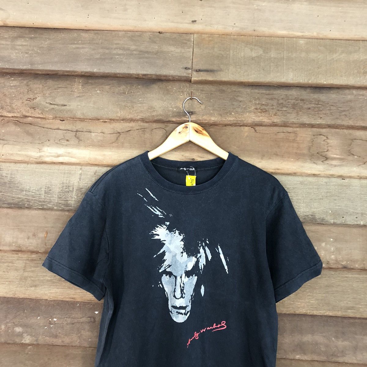 Andy Warhol Andy Warhol Black faded Short Sleeve Tshirt #3295 Size US M / EU 48-50 / 2 - 2 Thumbnail