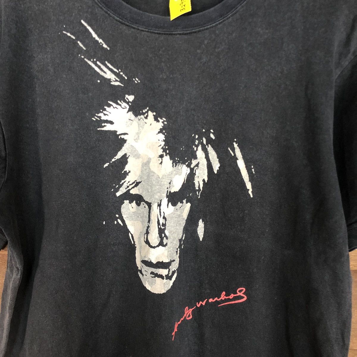 Andy Warhol Andy Warhol Black faded Short Sleeve Tshirt #3295 Size US M / EU 48-50 / 2 - 9 Thumbnail