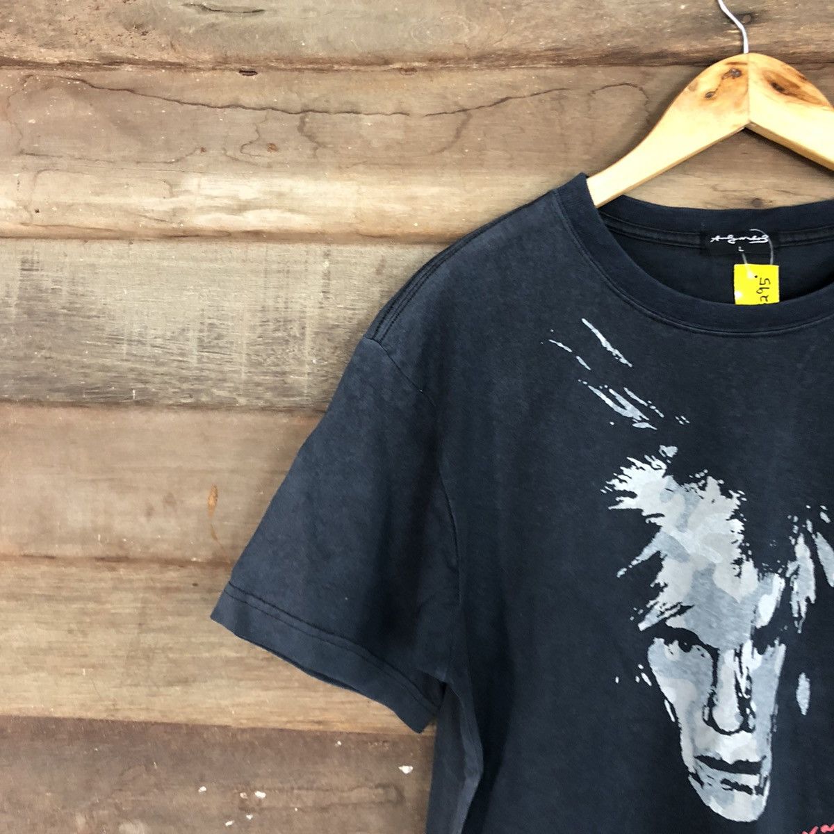 Andy Warhol Andy Warhol Black faded Short Sleeve Tshirt #3295 Size US M / EU 48-50 / 2 - 5 Thumbnail