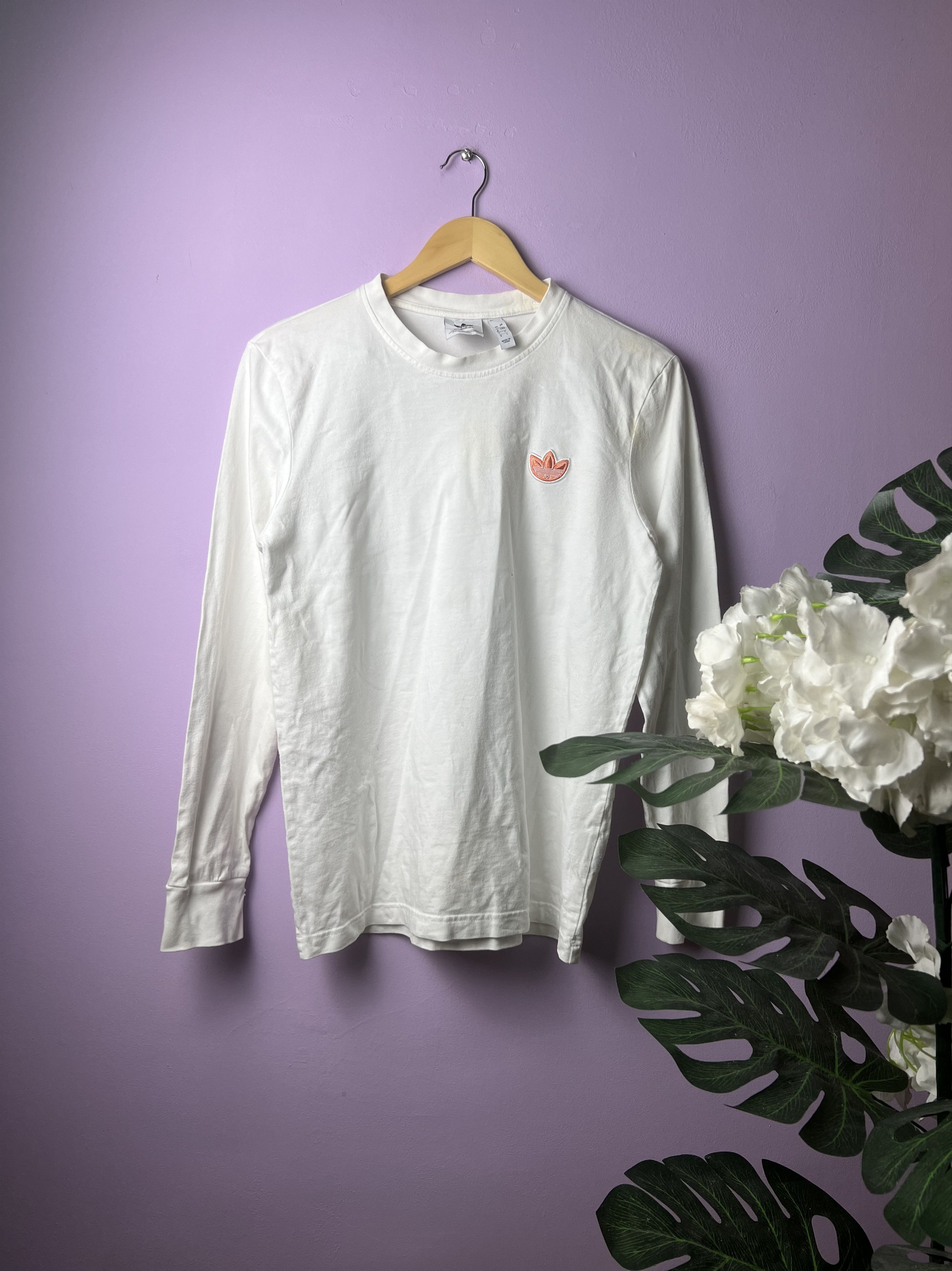 Adidas 🔥Vintage Adidas LS Logo Tees Size US M / EU 48-50 / 2 - 1 Thumbnail