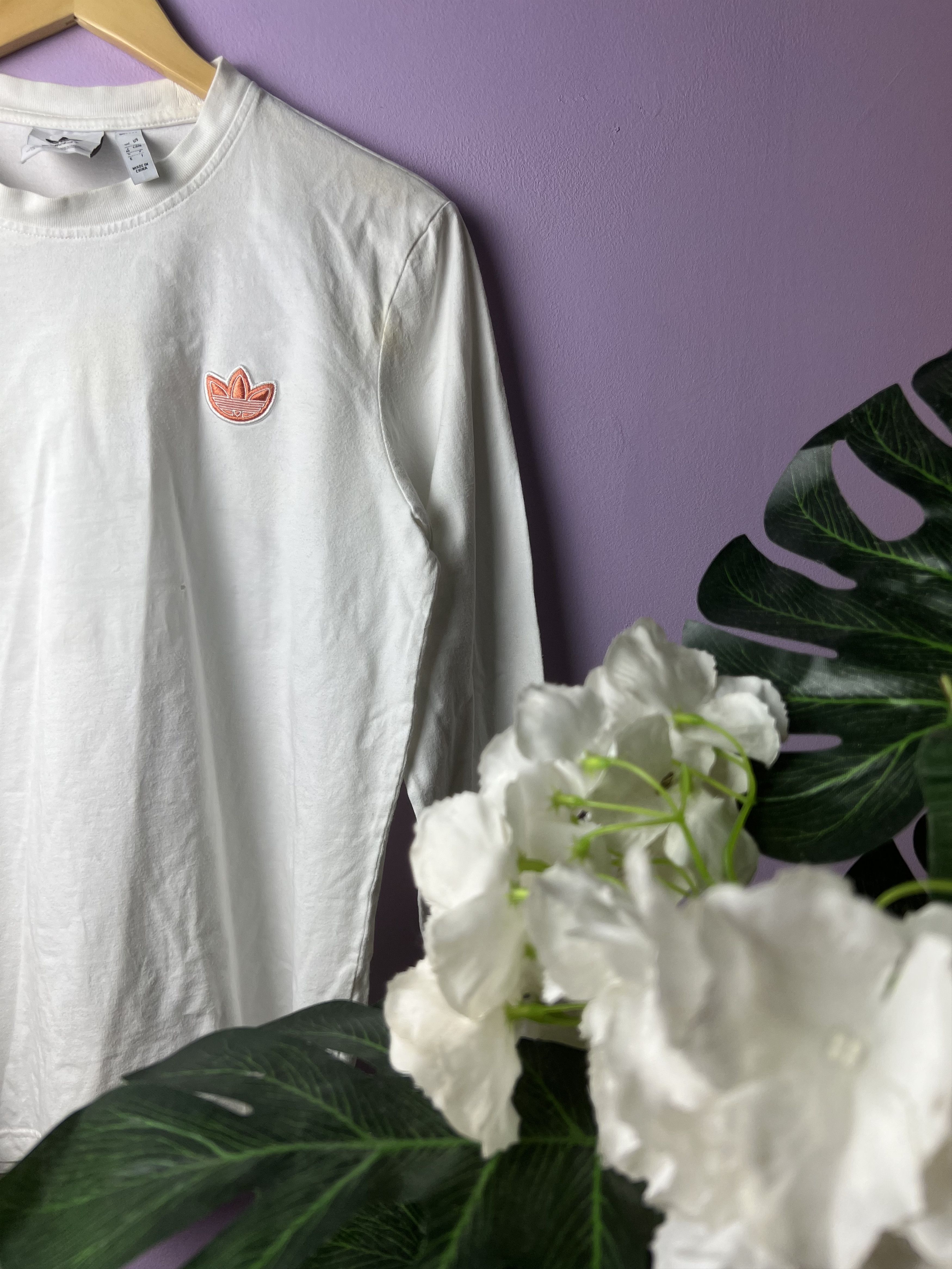Adidas 🔥Vintage Adidas LS Logo Tees Size US M / EU 48-50 / 2 - 5 Thumbnail