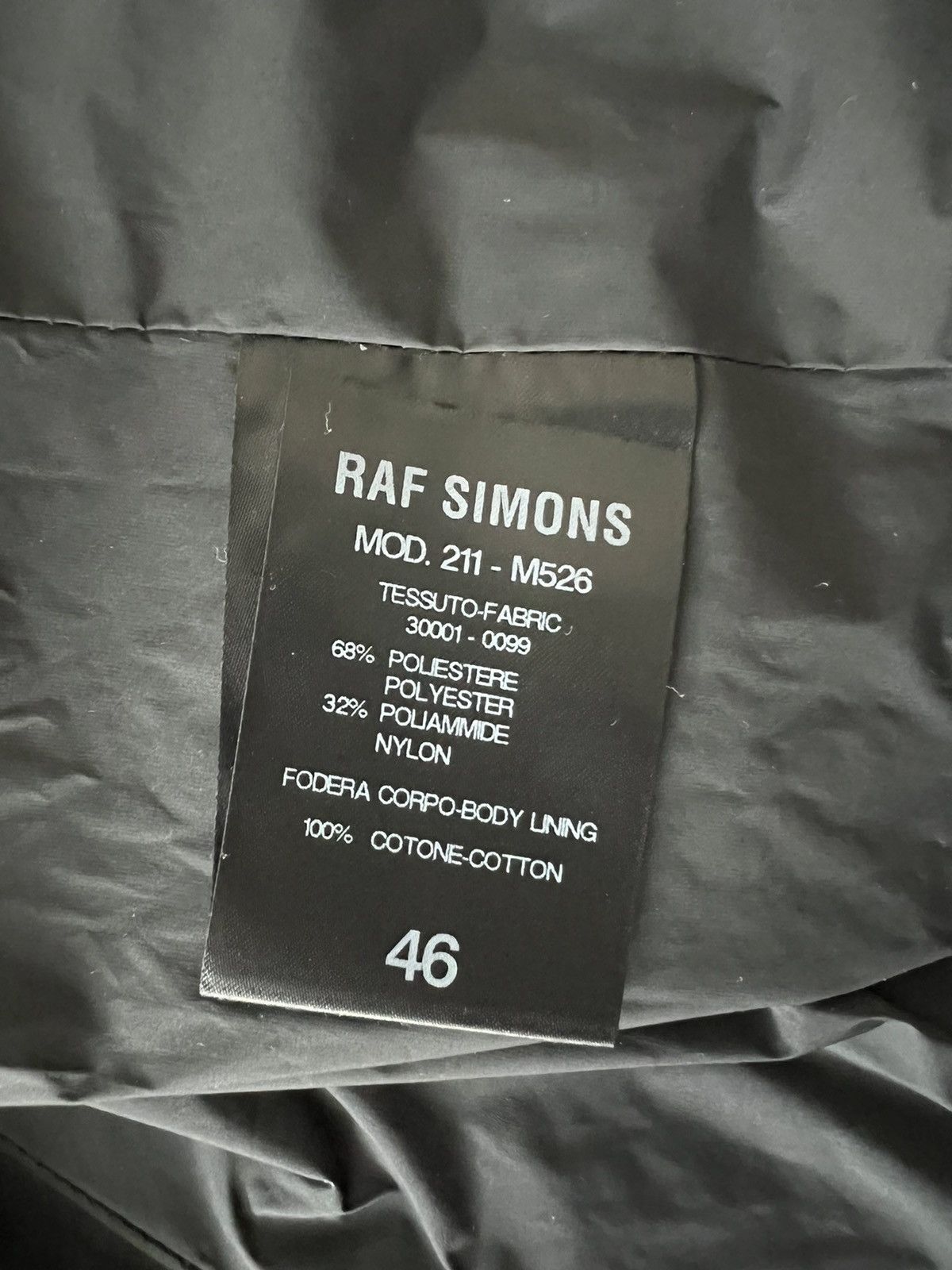 Raf Simons Raf Simons Nylon Big Blazer Size US S / EU 44-46 / 1 - 9 Thumbnail