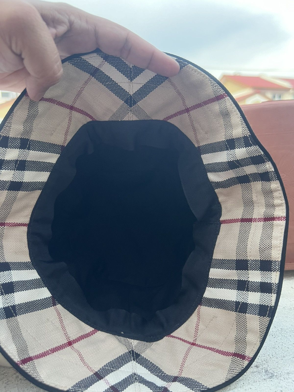 Burberry × Designer Burberry Nova Check Bucket Size ONE SIZE - 5 Thumbnail