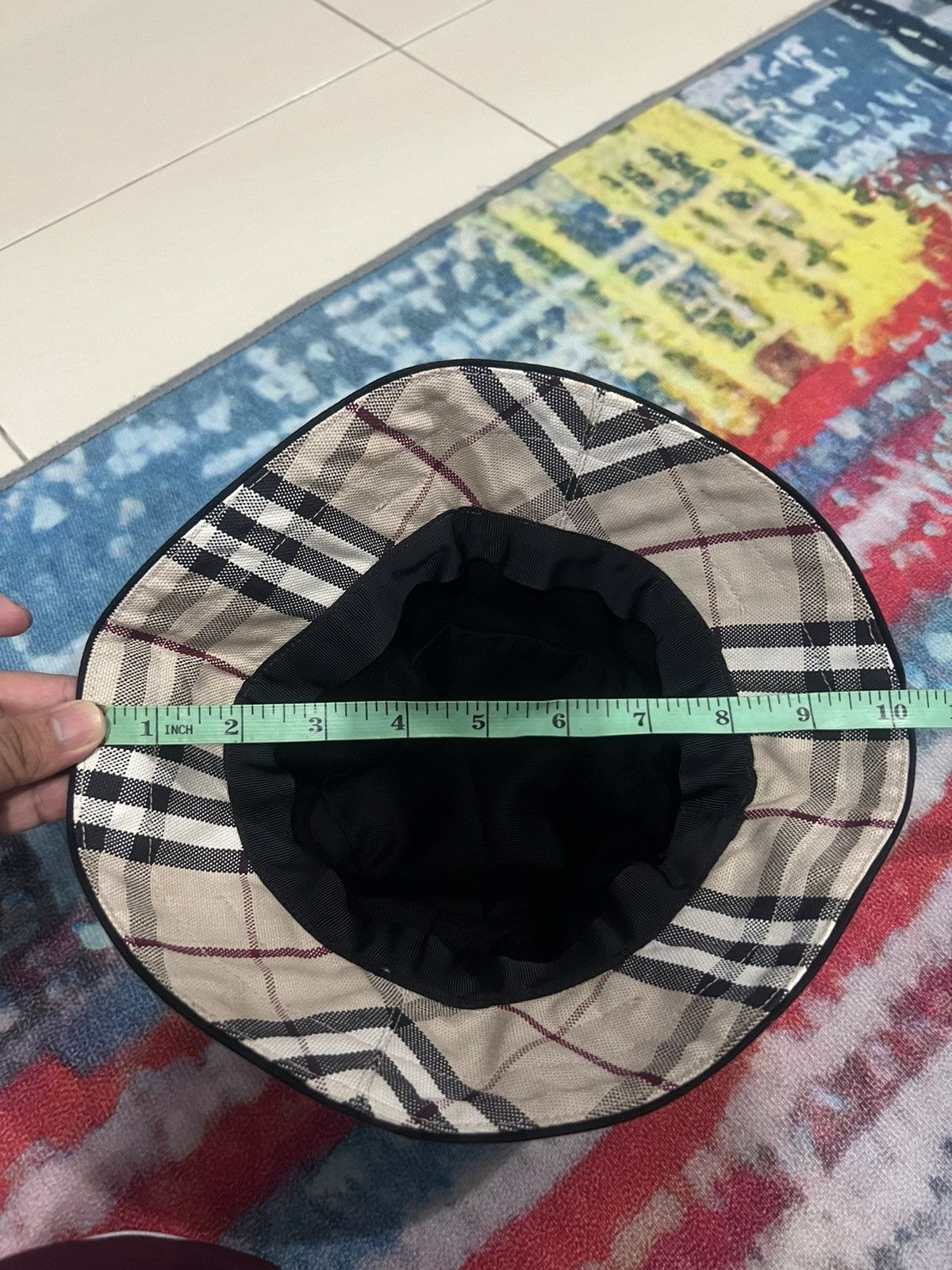 Burberry × Designer Burberry Nova Check Bucket Size ONE SIZE - 10 Thumbnail